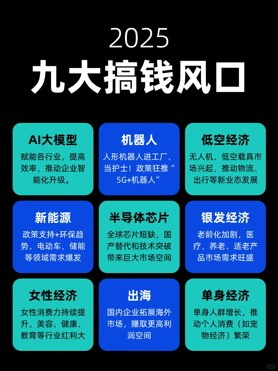2025普通人翻身的9大风口！