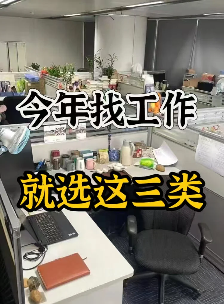 重要❗️2025找工作 首选这三类公司?