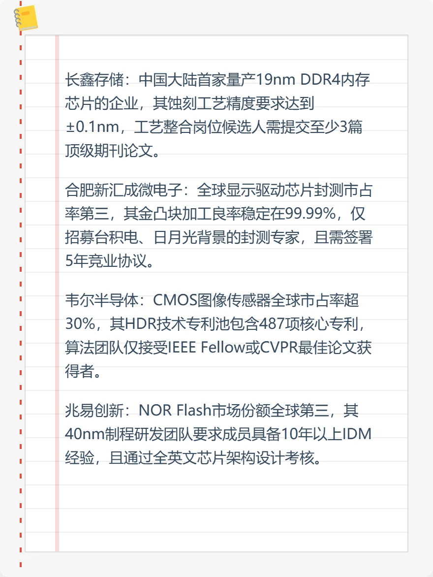 中国最难进入的十家芯片公司