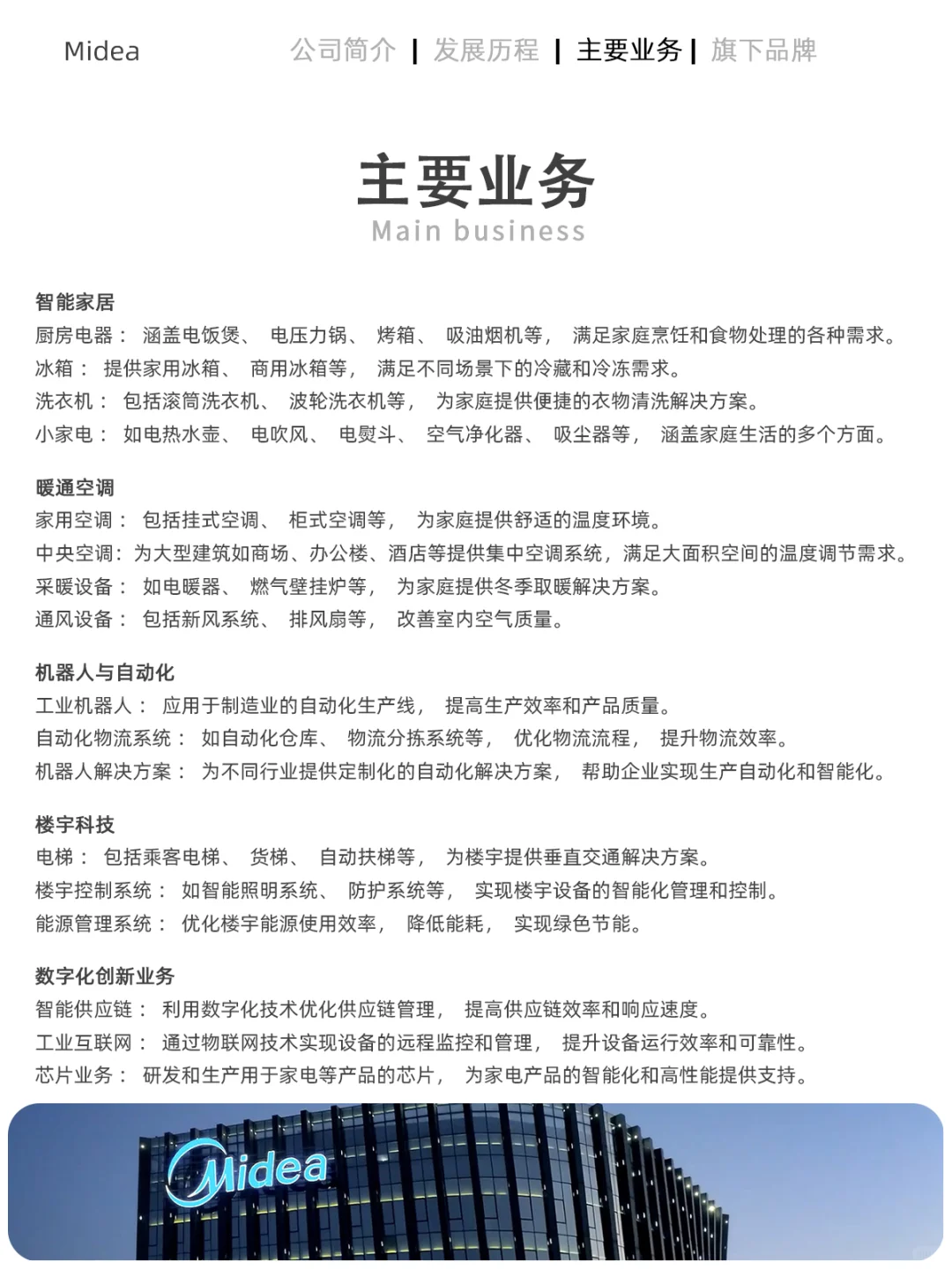 每天认识一个品牌：美的Midea
