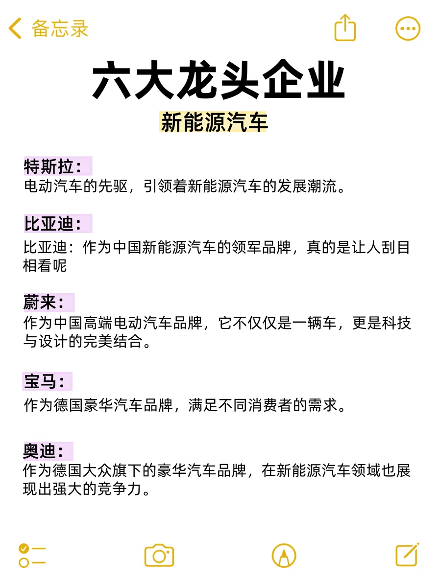 蕞新丨各个行业的龙头企业?收藏！