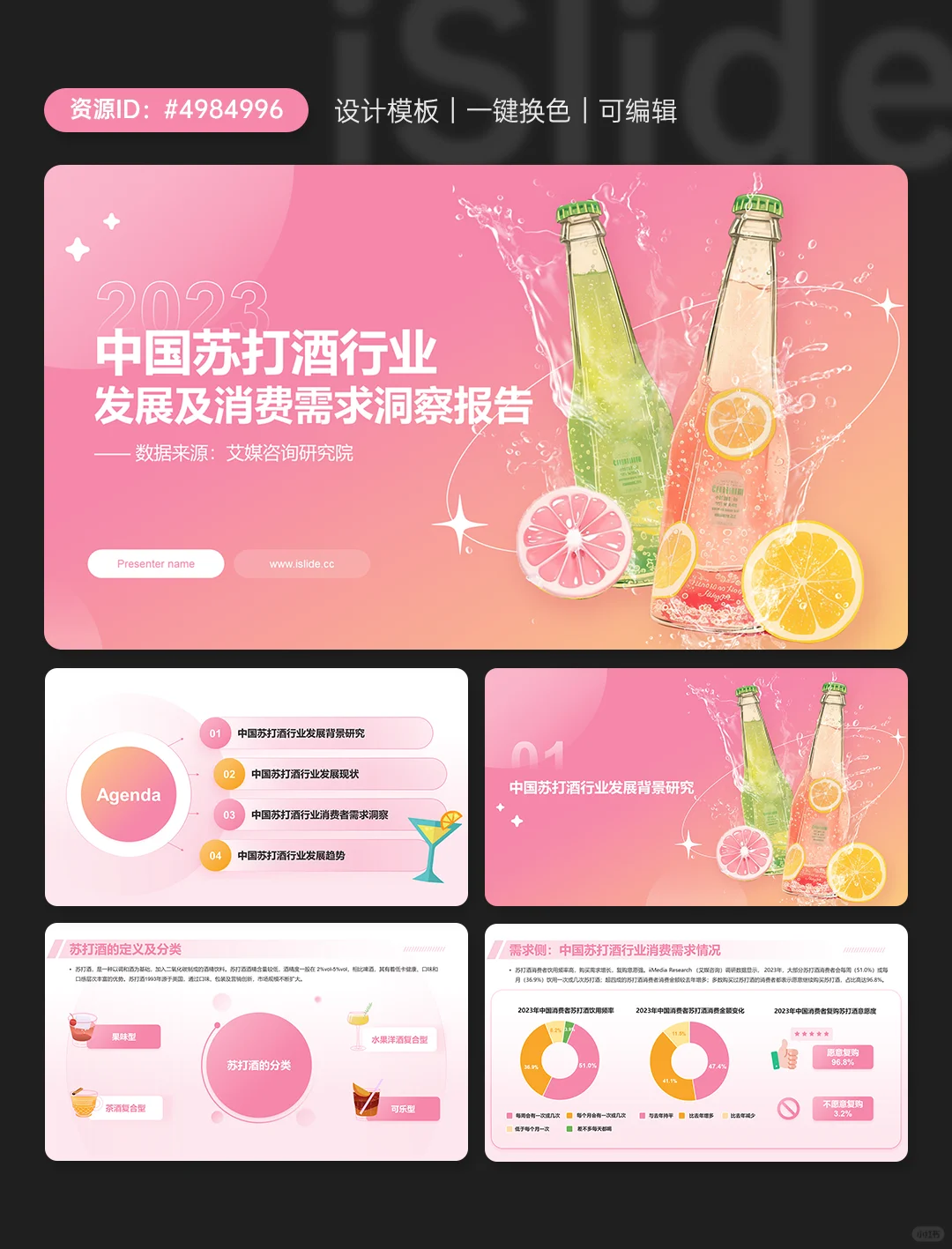 苏打酒行业发展及消费需求洞察报告PPT