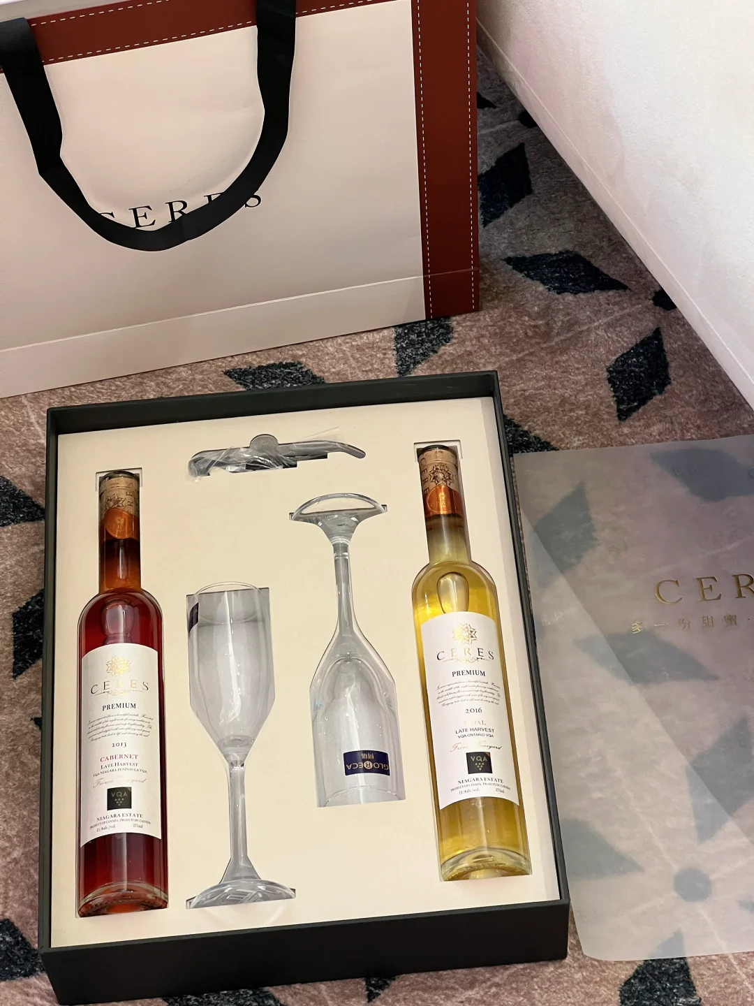 加拿大冰葡萄酒礼盒小众又高级的礼物??