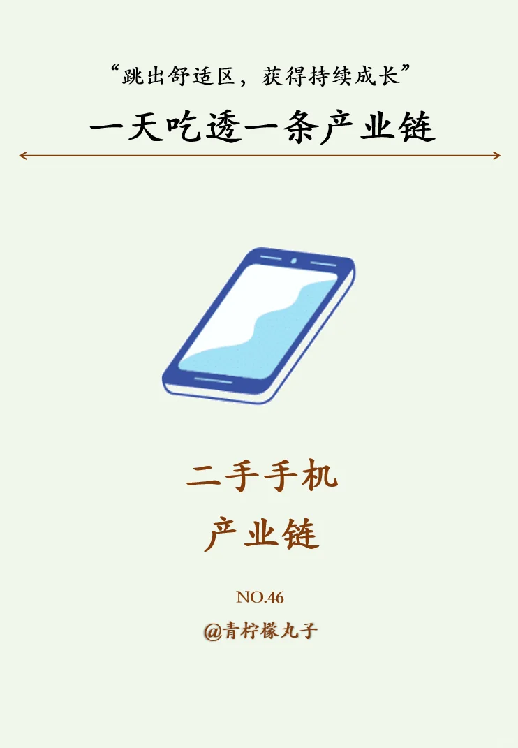 一天吃透一条产业链：No46 二手手机