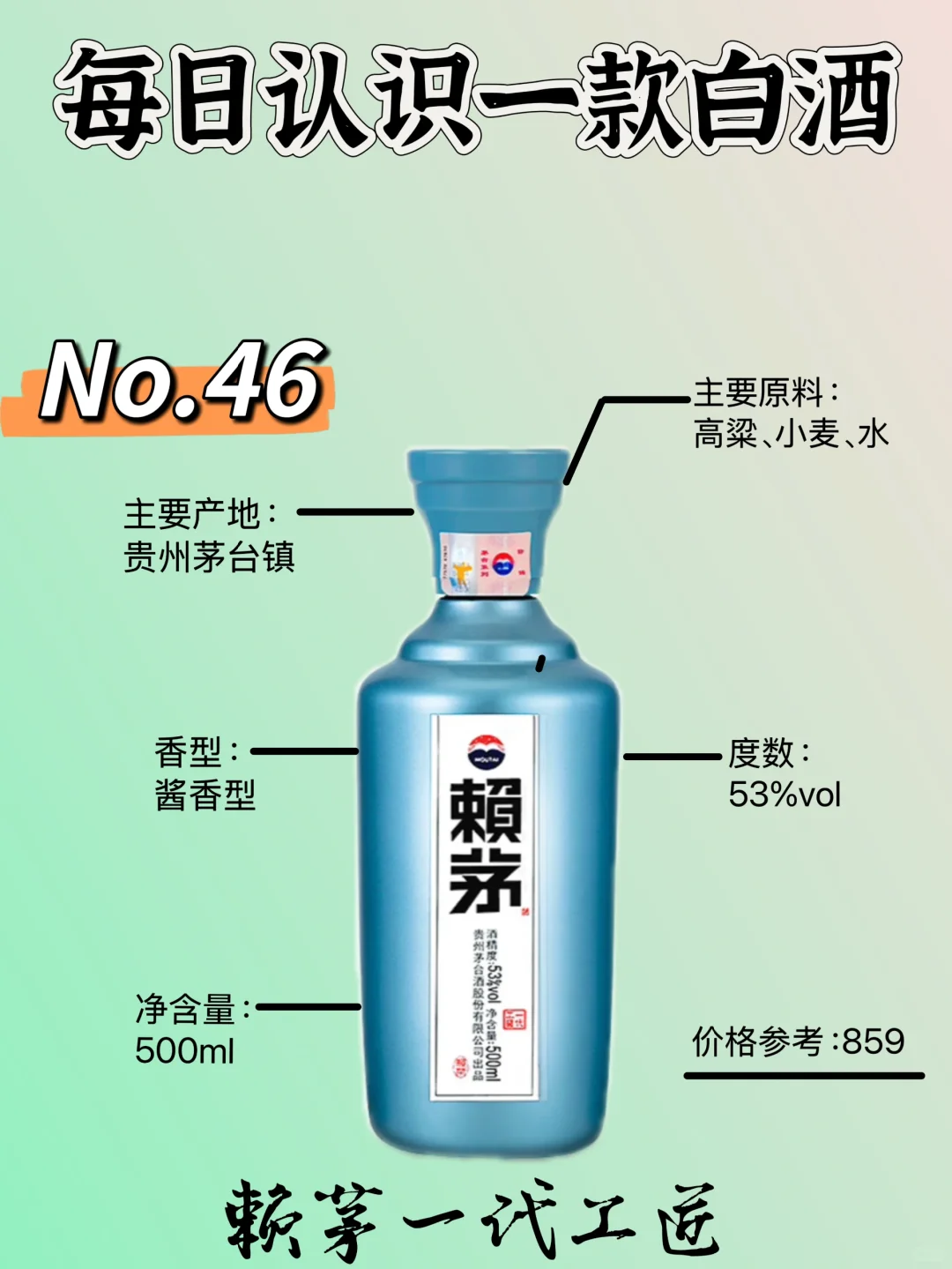每日认识一款白酒?｜赖茅一代工匠