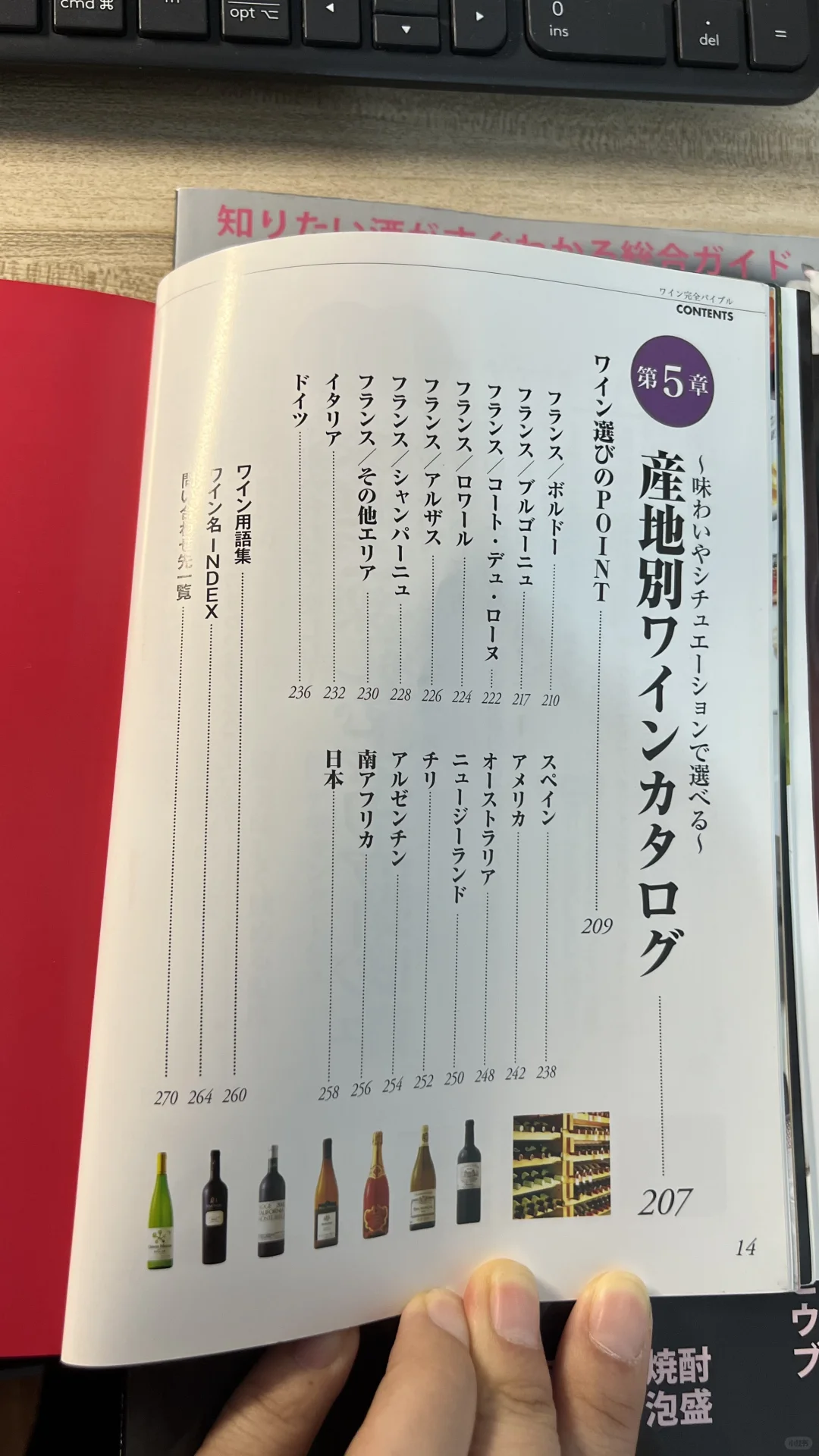 酒的专题3本(日本酒，葡萄酒，世界各国酒)