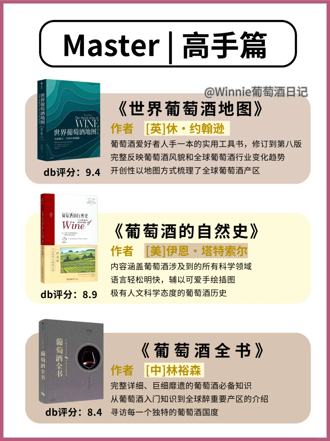 赶紧码住❗入门葡萄酒必看的9本好书?