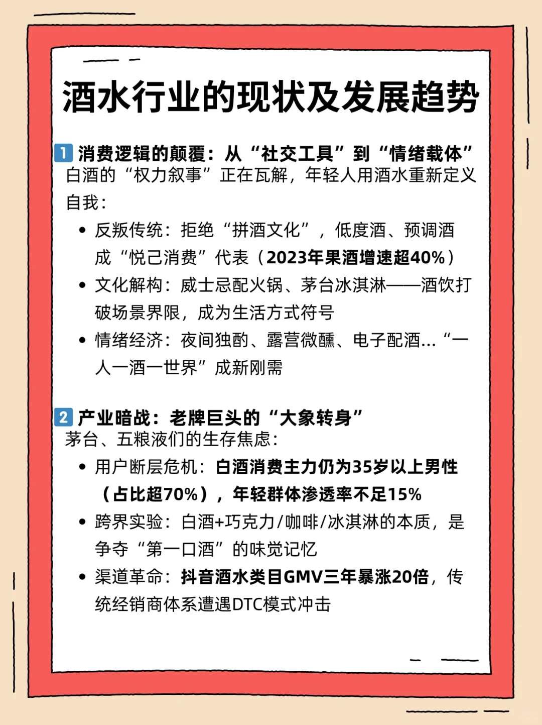 酒水行业的趋势还能入场抖店吗？