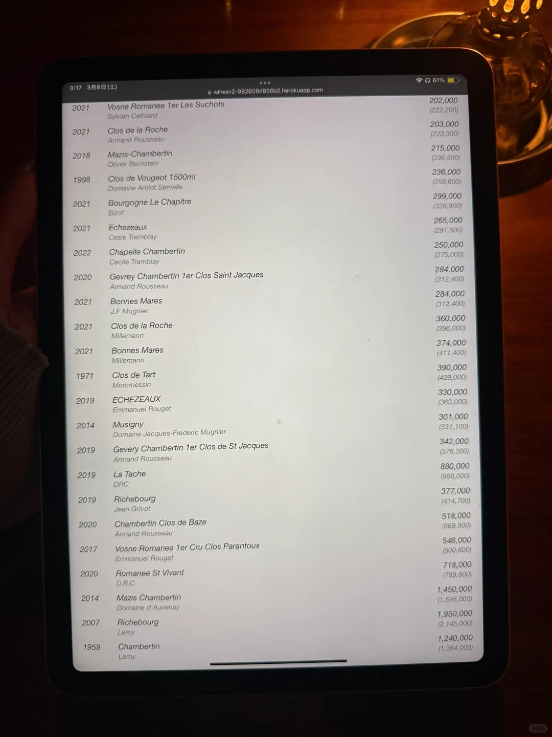 东京杯卖wine bar