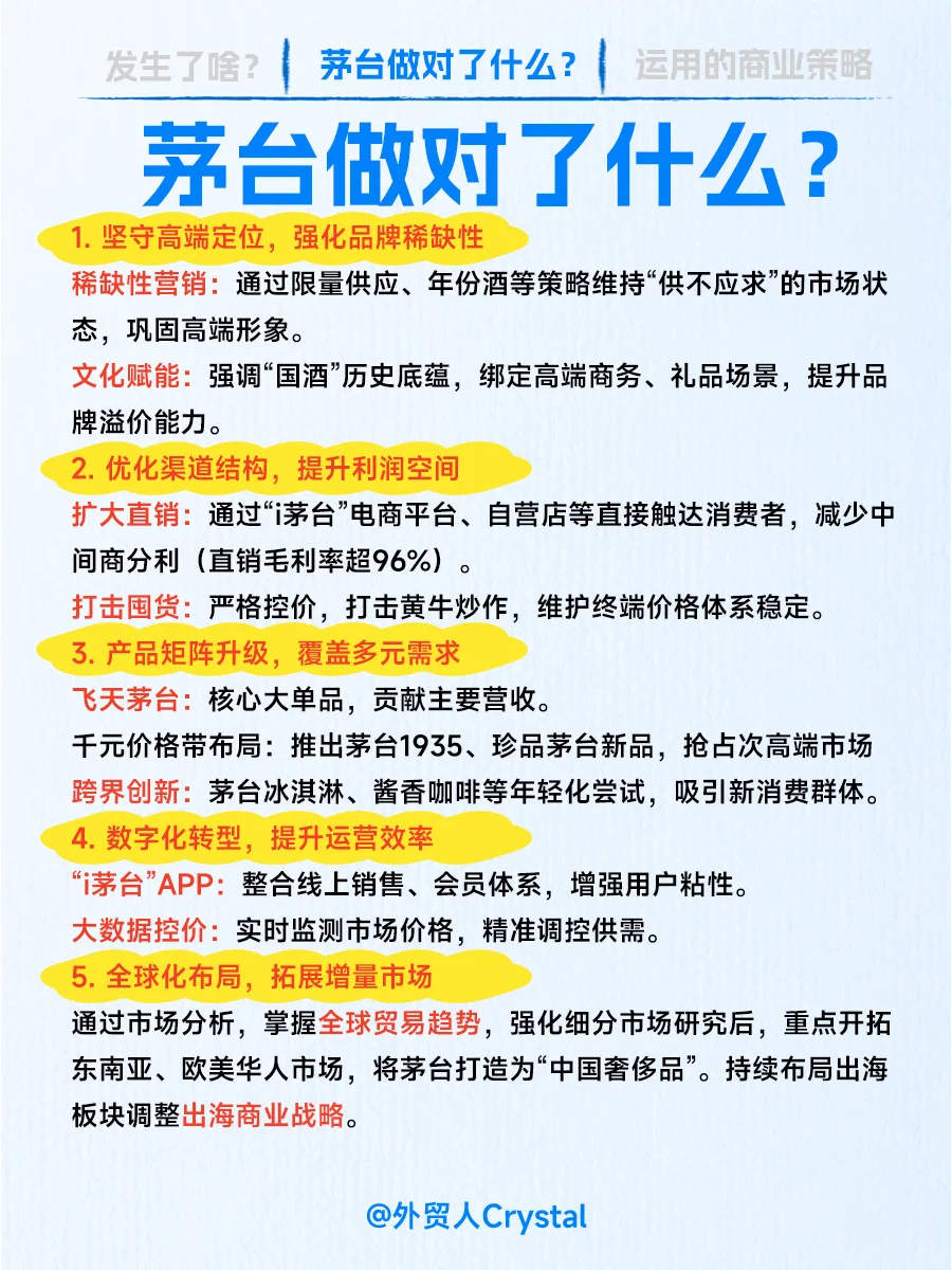 ?茅台Q1狂赚268亿❗️做对了什么？