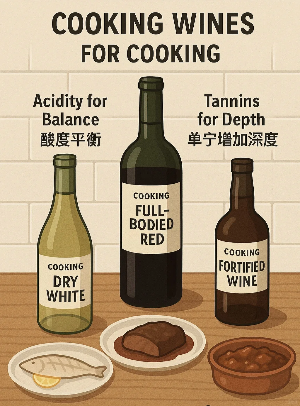 调味科学：腌、炖、浓缩！葡萄酒烹饪技法