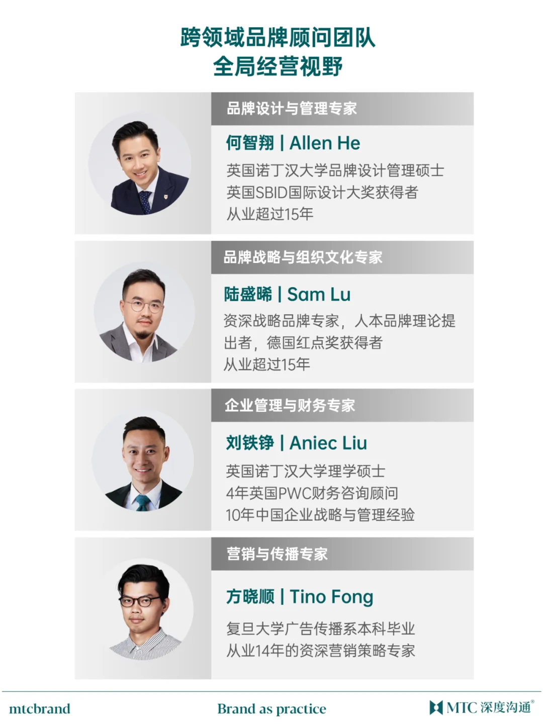 Hi,我们是独树一帜的品牌咨询公司！