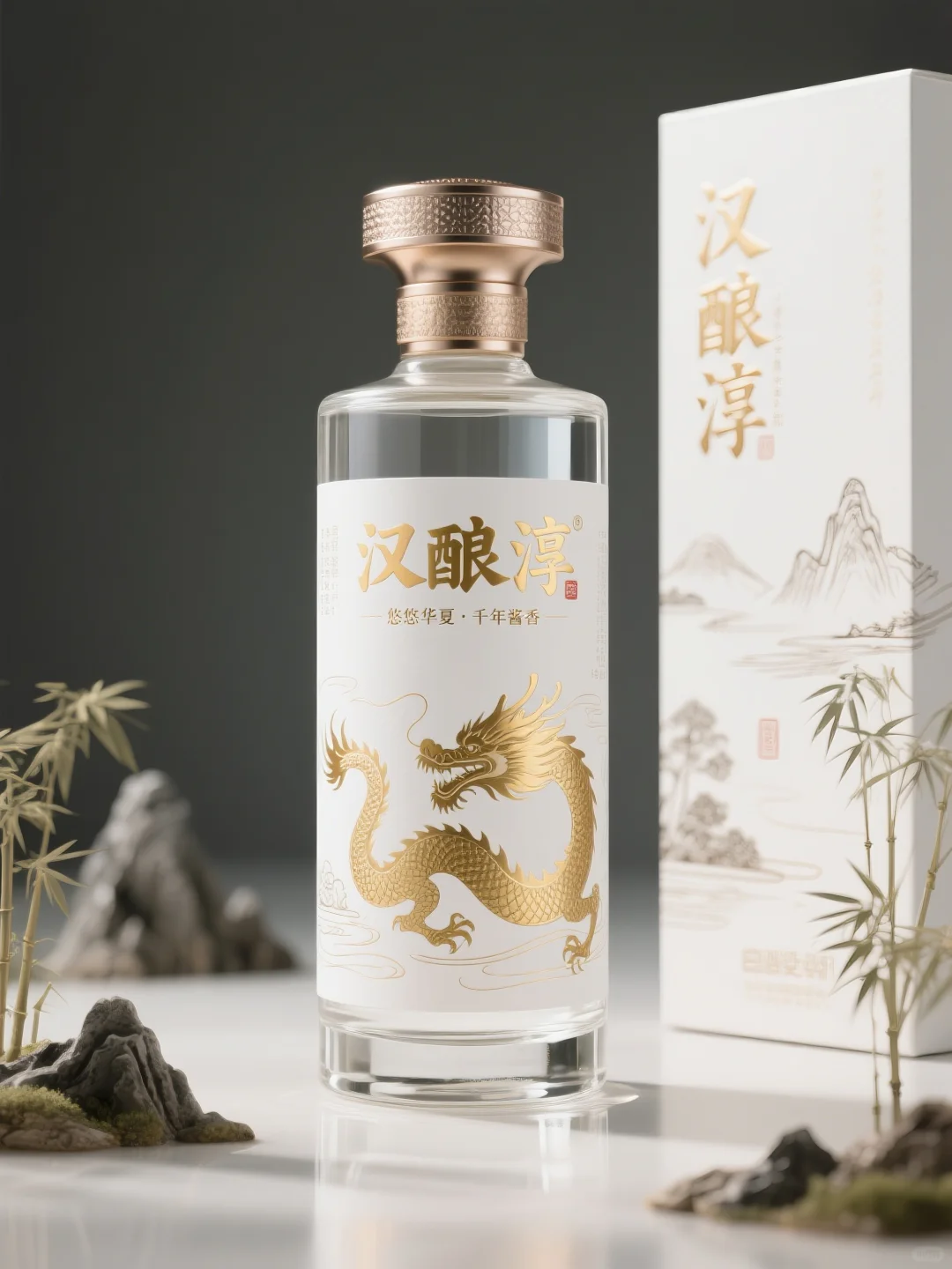 AI包装设计|汉文化白酒·悠悠华夏 千年酱香