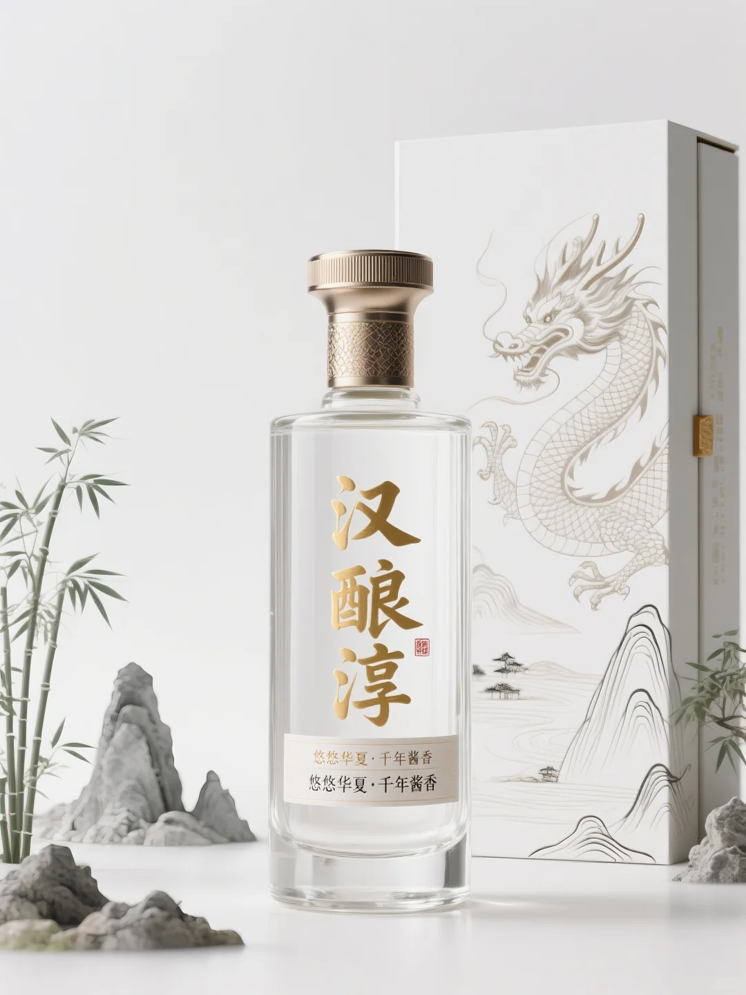 AI包装设计|汉文化白酒·悠悠华夏 千年酱香