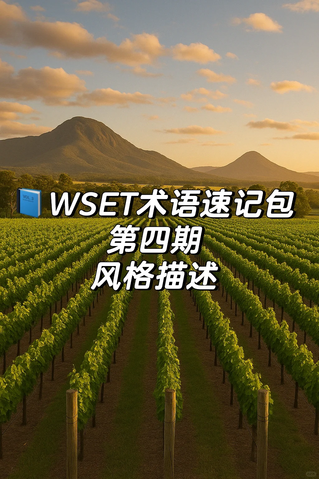快速掌握葡萄酒风格描述！
