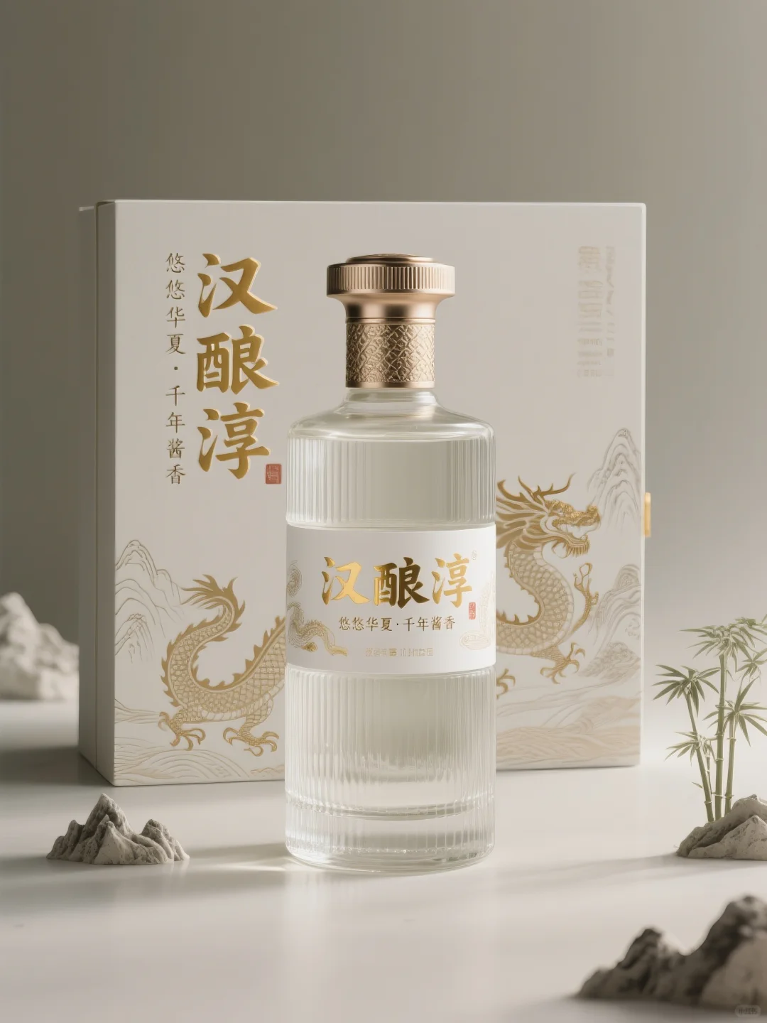 AI包装设计|汉文化白酒·悠悠华夏 千年酱香