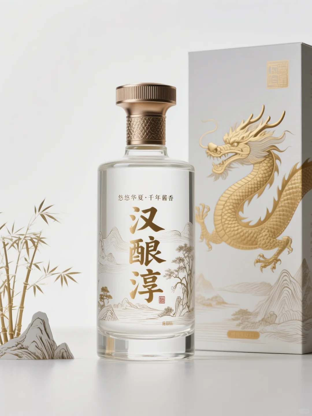 AI包装设计|汉文化白酒·悠悠华夏 千年酱香