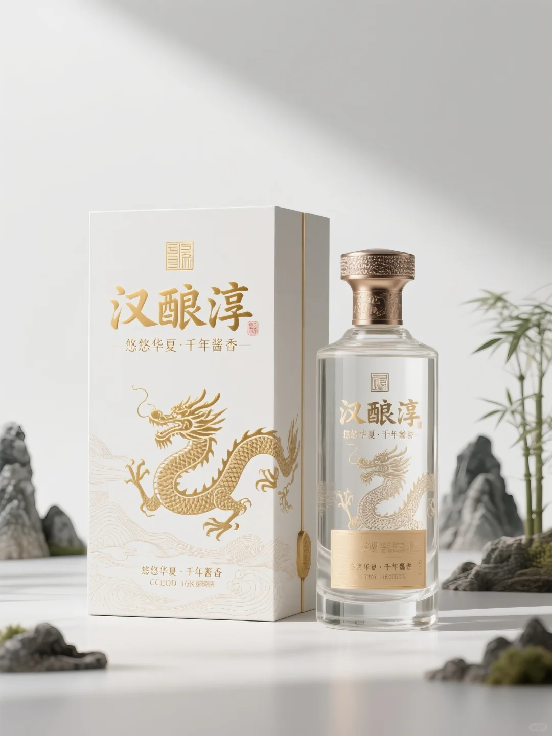 AI包装设计|汉文化白酒·悠悠华夏 千年酱香