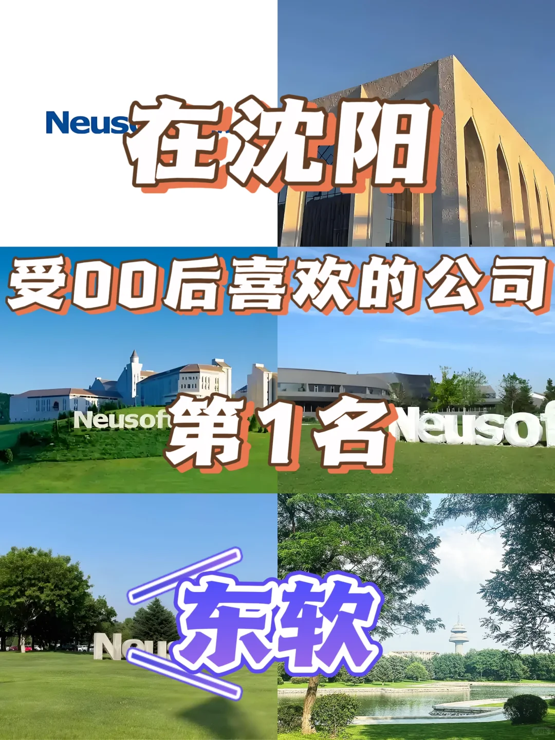 在沈阳受00后喜欢的公司｜第1名｜东软集团