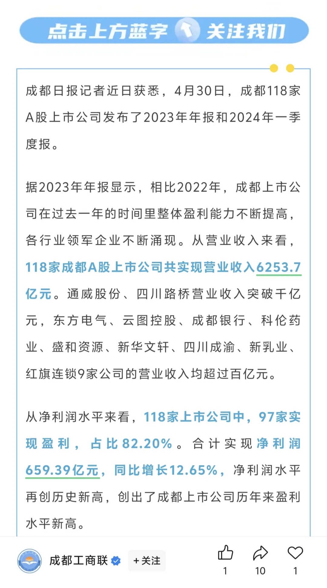 成都有多少企业在亏损