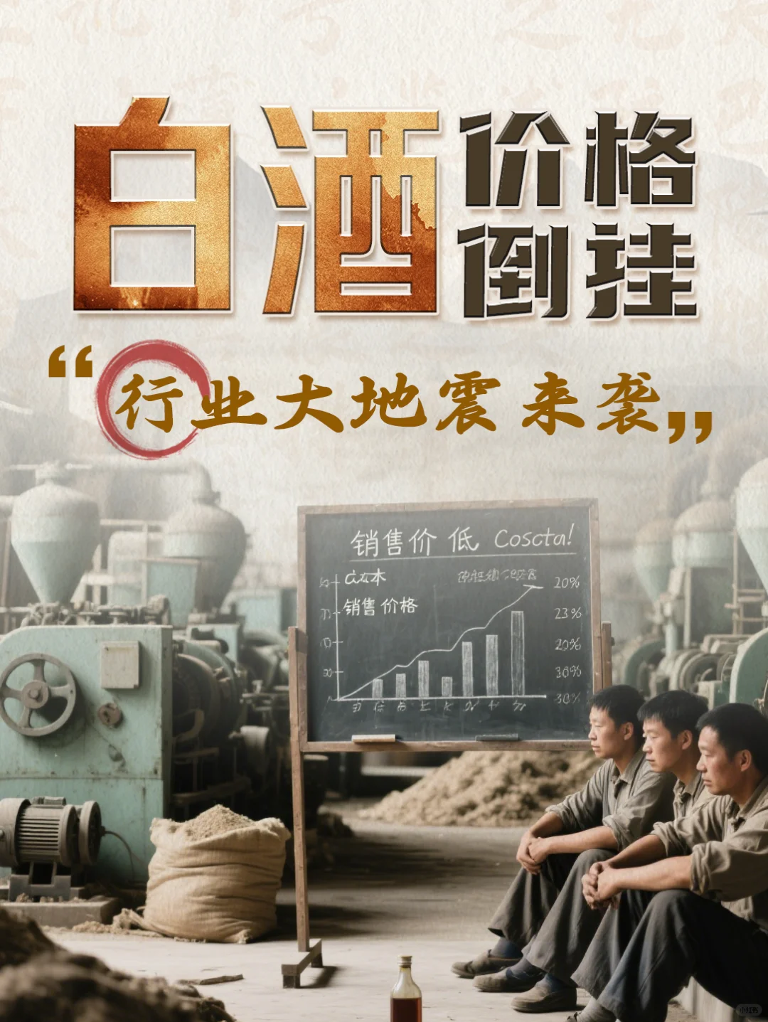 白酒价格倒挂，行业大地震来袭