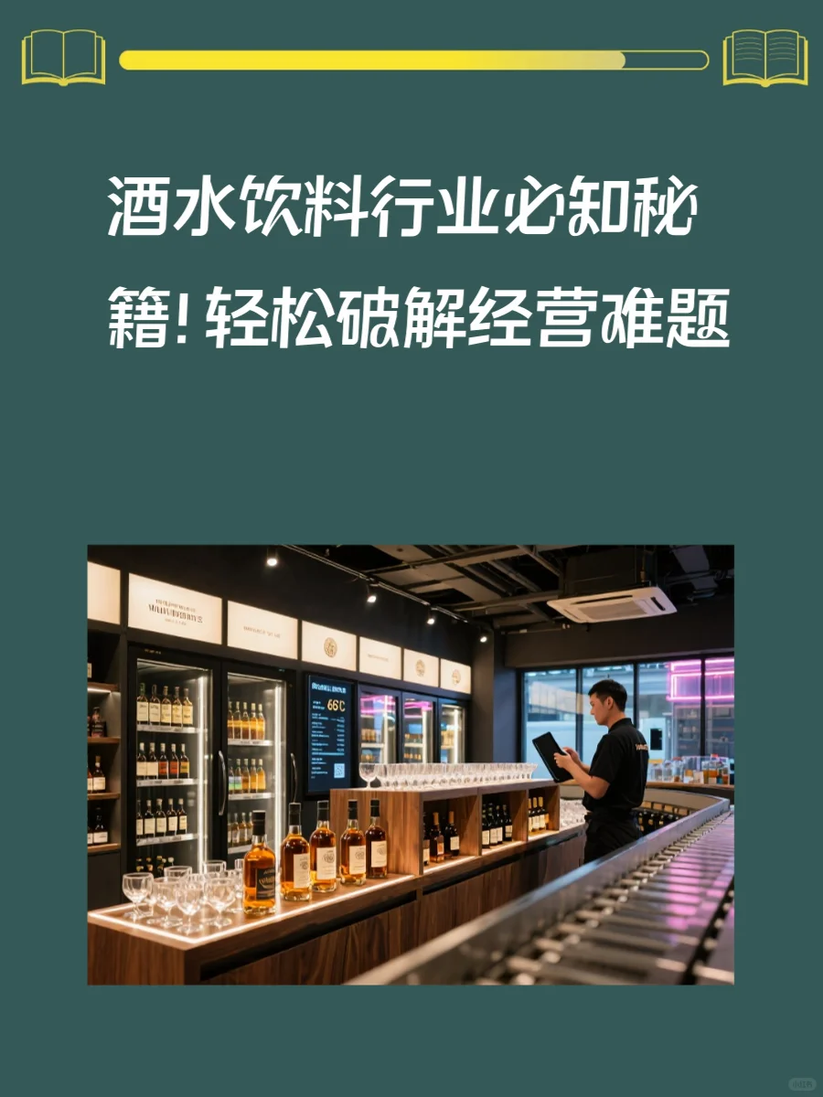 ?酒水饮料行业经营秘籍来啦！轻松破解难题！