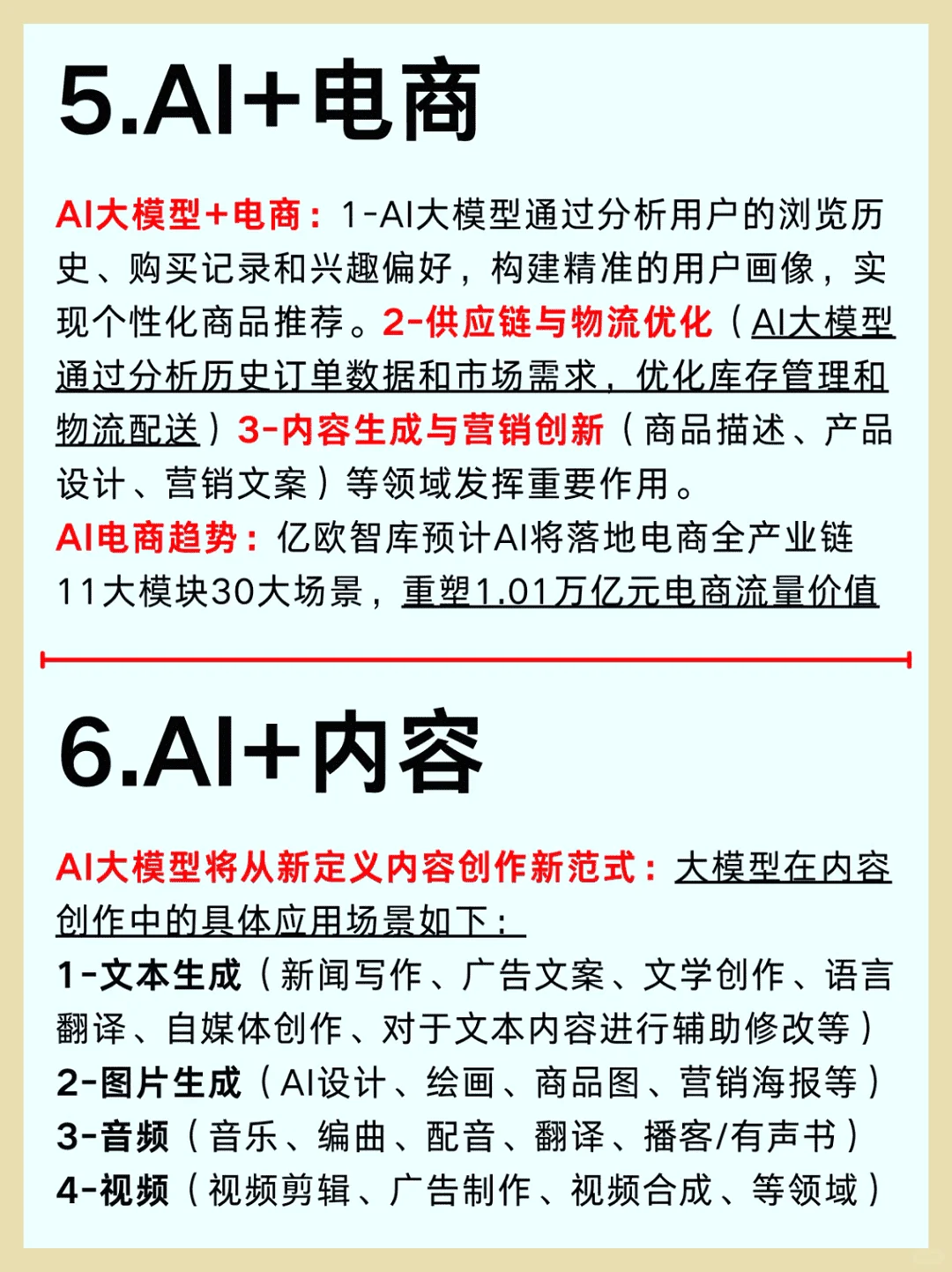 2025年六大AI大模型行业风口解析