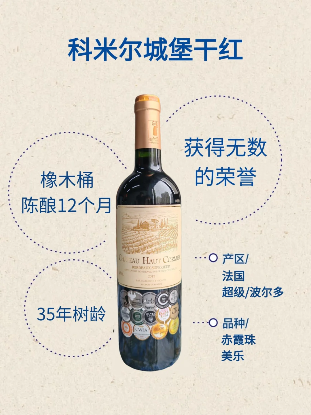 一图秒懂 | 法国知名TOP 8葡萄酒