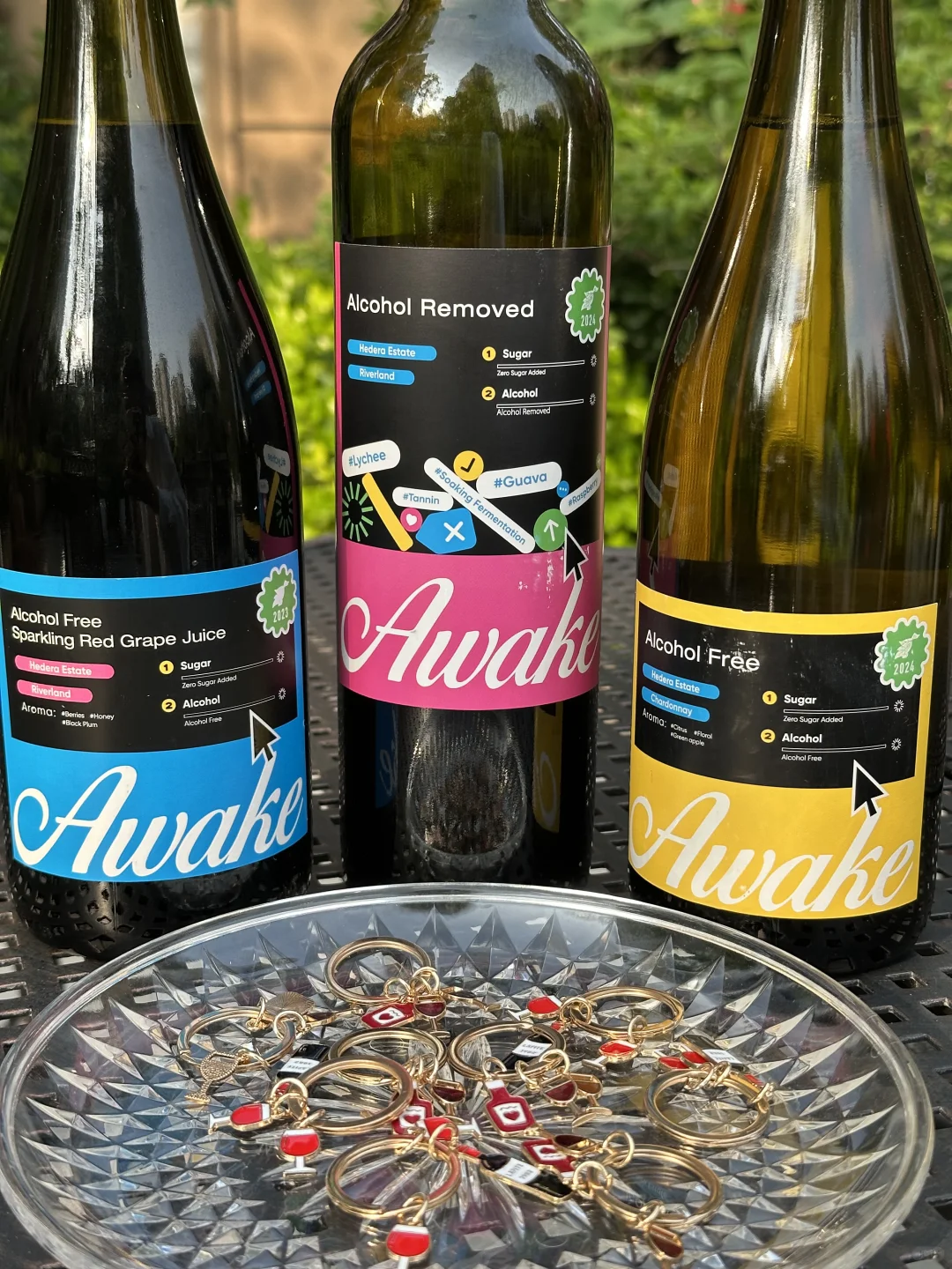 ?520限定｜无醇葡萄酒+萌趣钥匙扣，甜蜜微醺