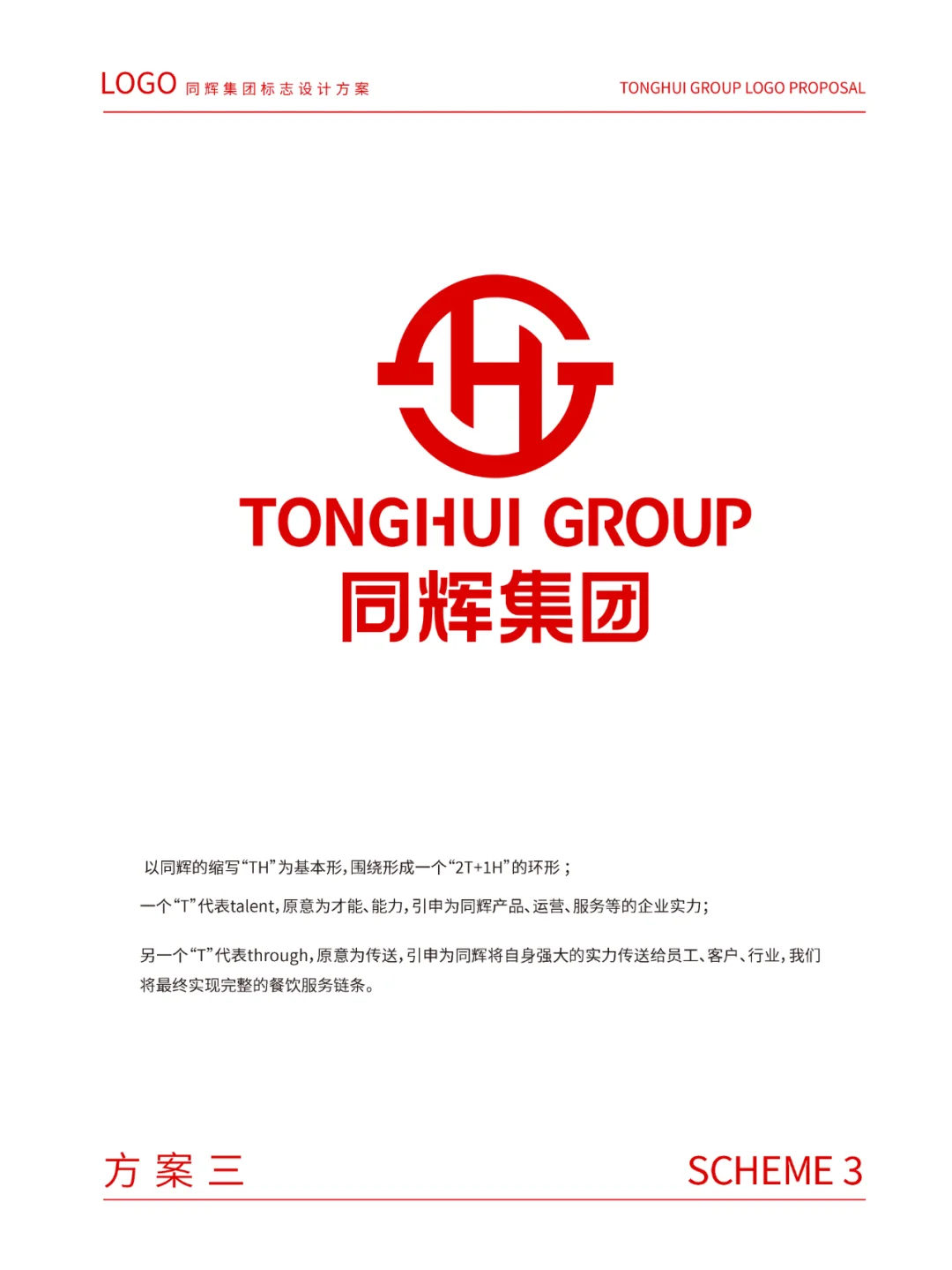 餐饮集团公司logo设计，你们喜欢哪个？