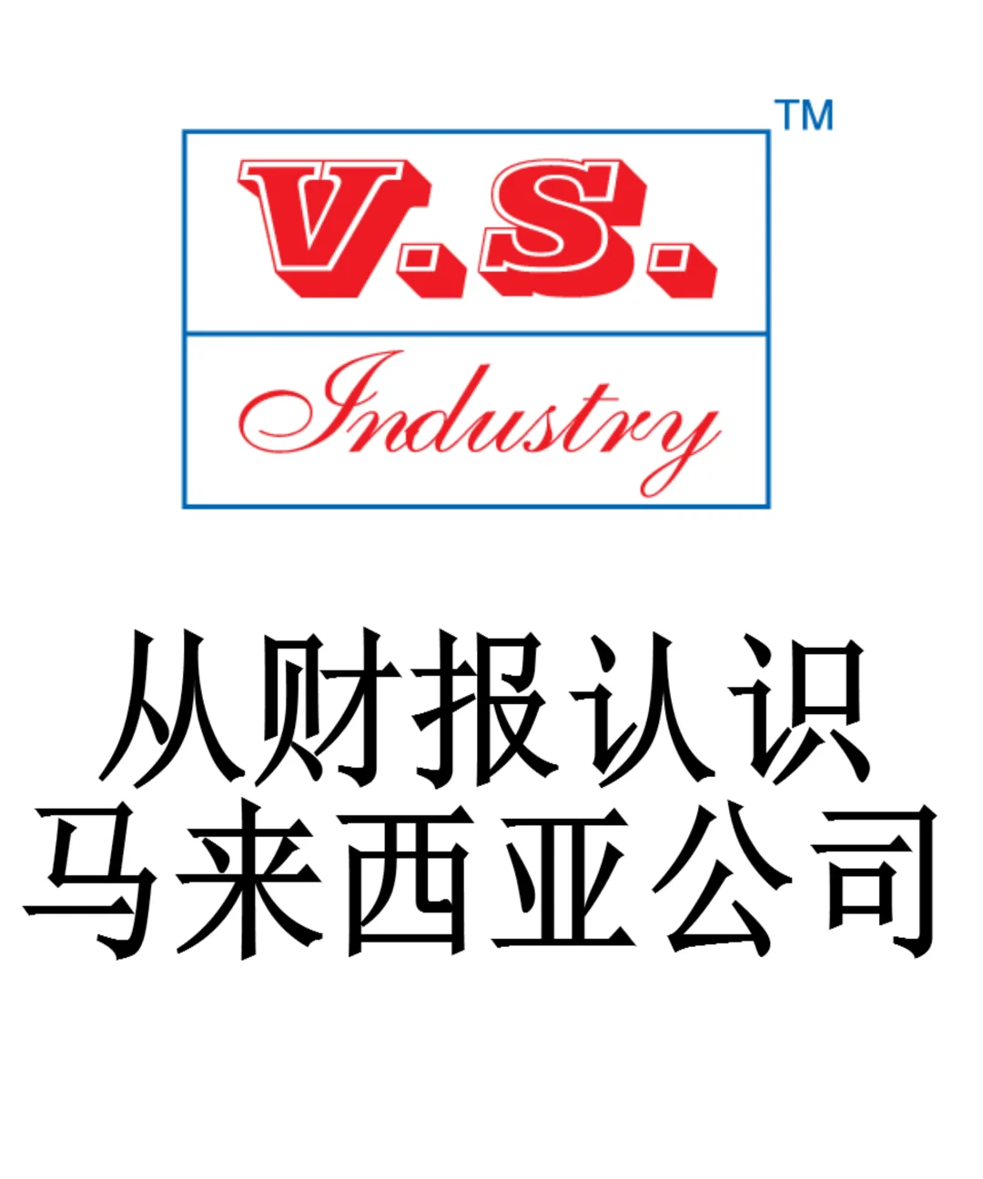 49- 从财报认识马来西亚公司- VS Industry