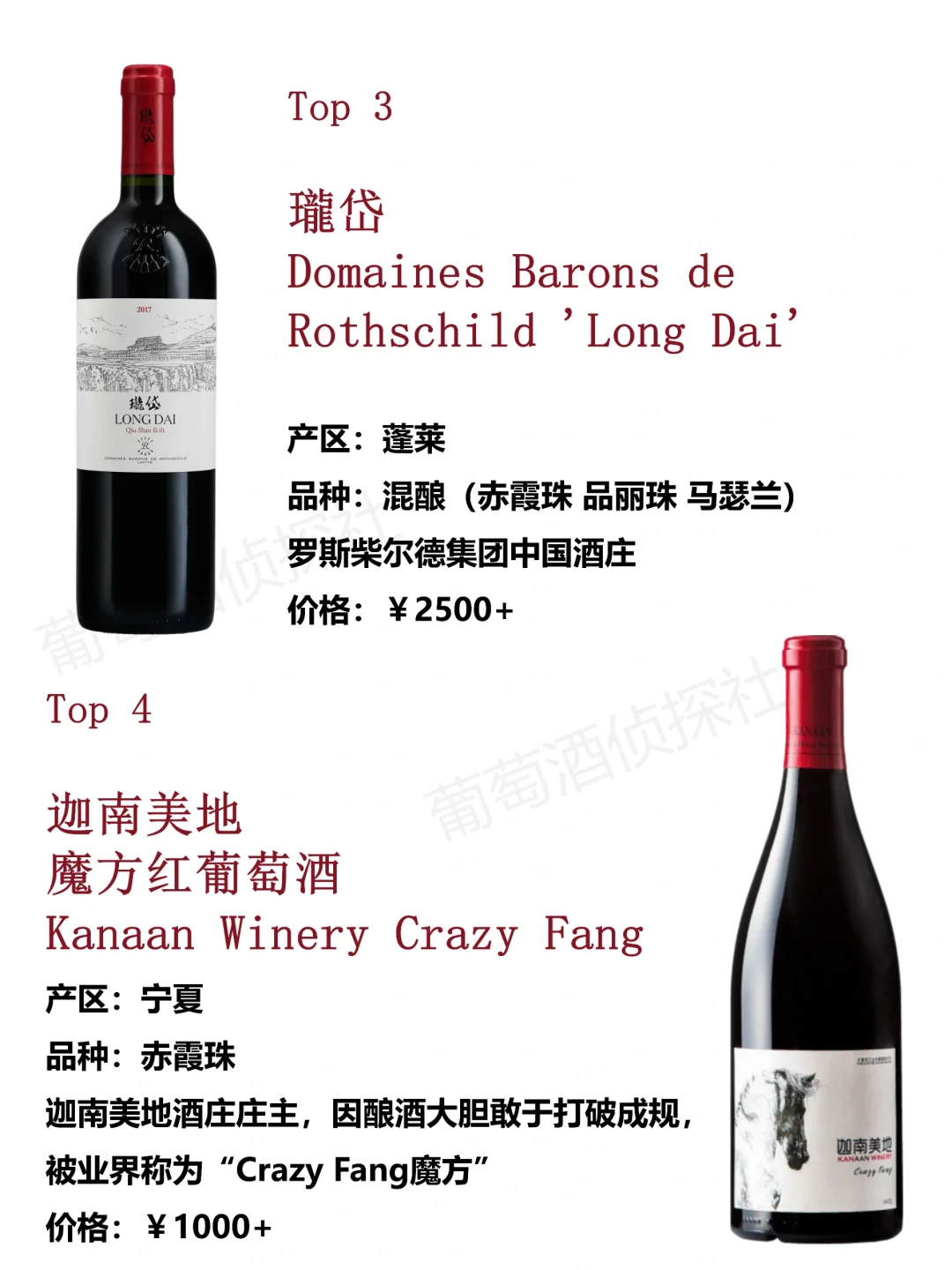 ?国产葡萄酒Top10，有没有不服气的……