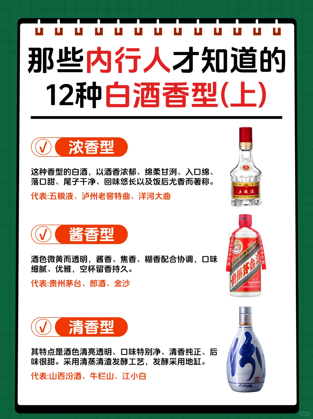 那些内行人才知道的十二种白酒香型（上）