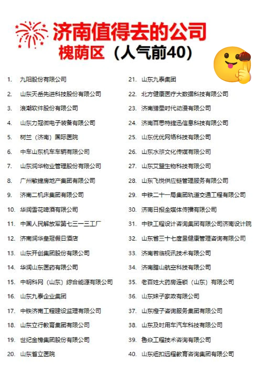 济南值得去的那些神仙公司