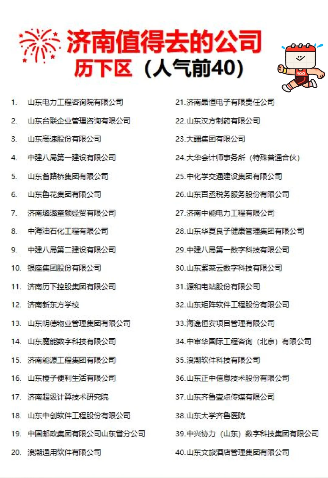 济南值得去的那些神仙公司