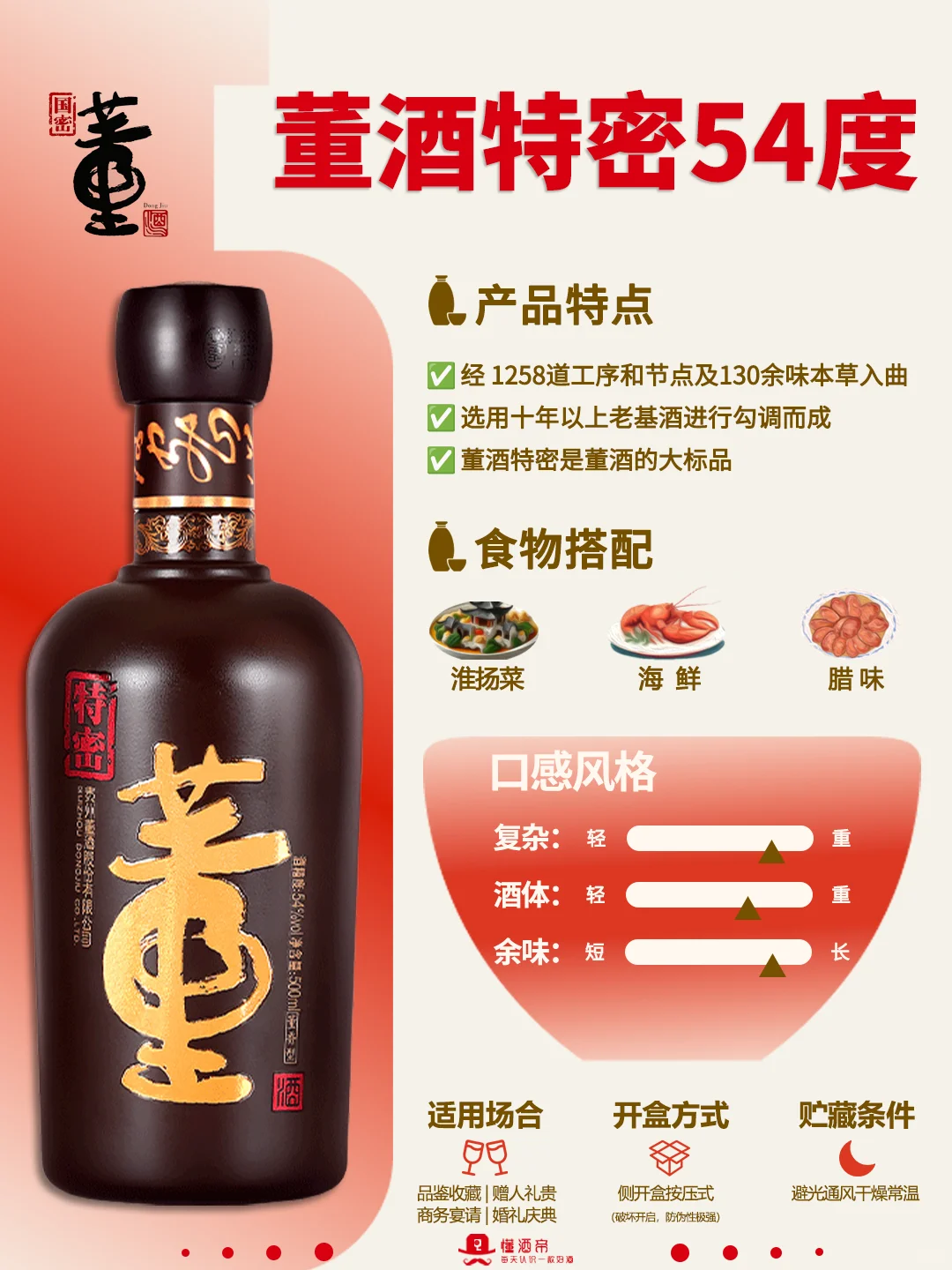 每天认识一款酒〡董酒特密?更健康的白酒
