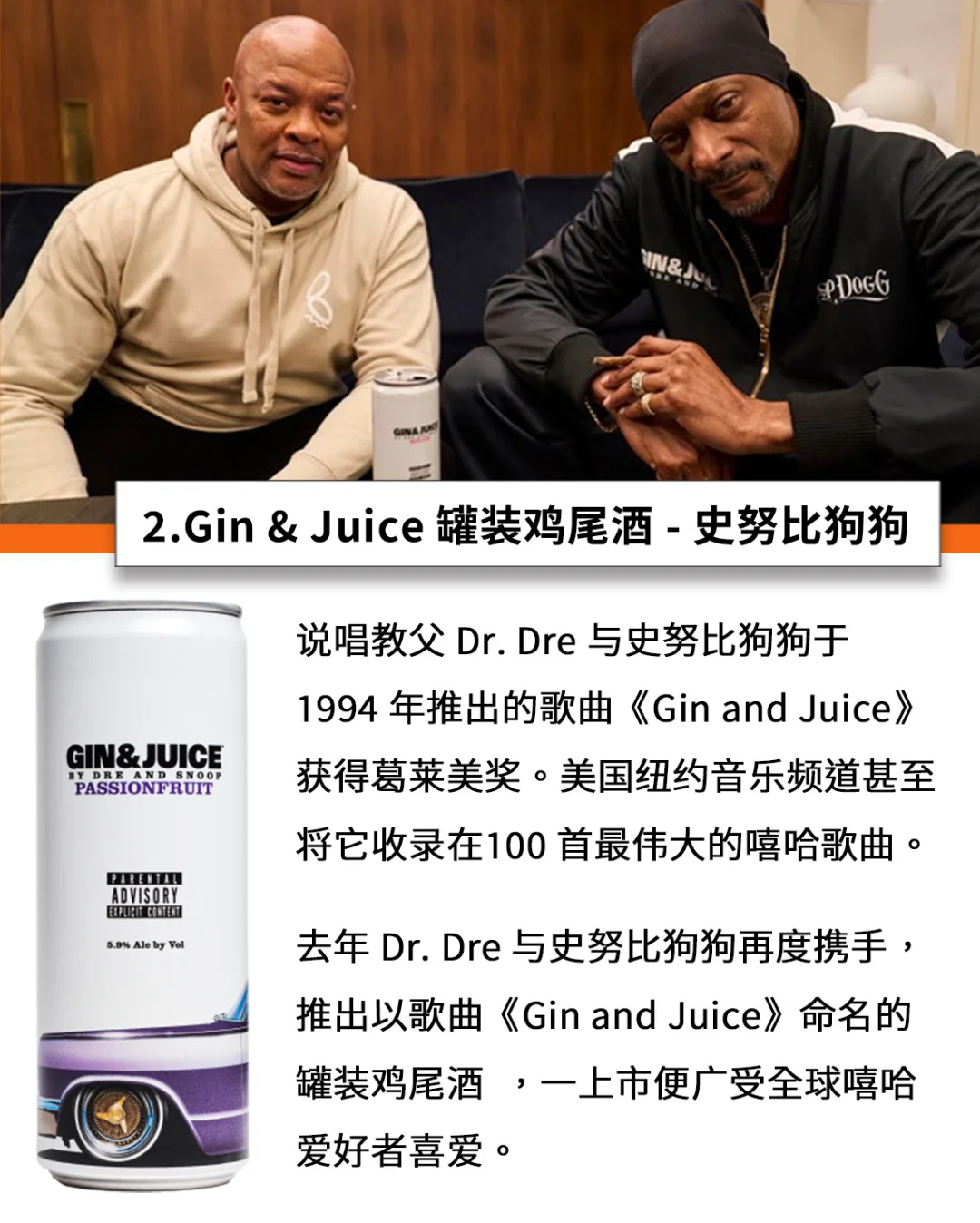 2024最成功名人烈酒品牌｜TOP5