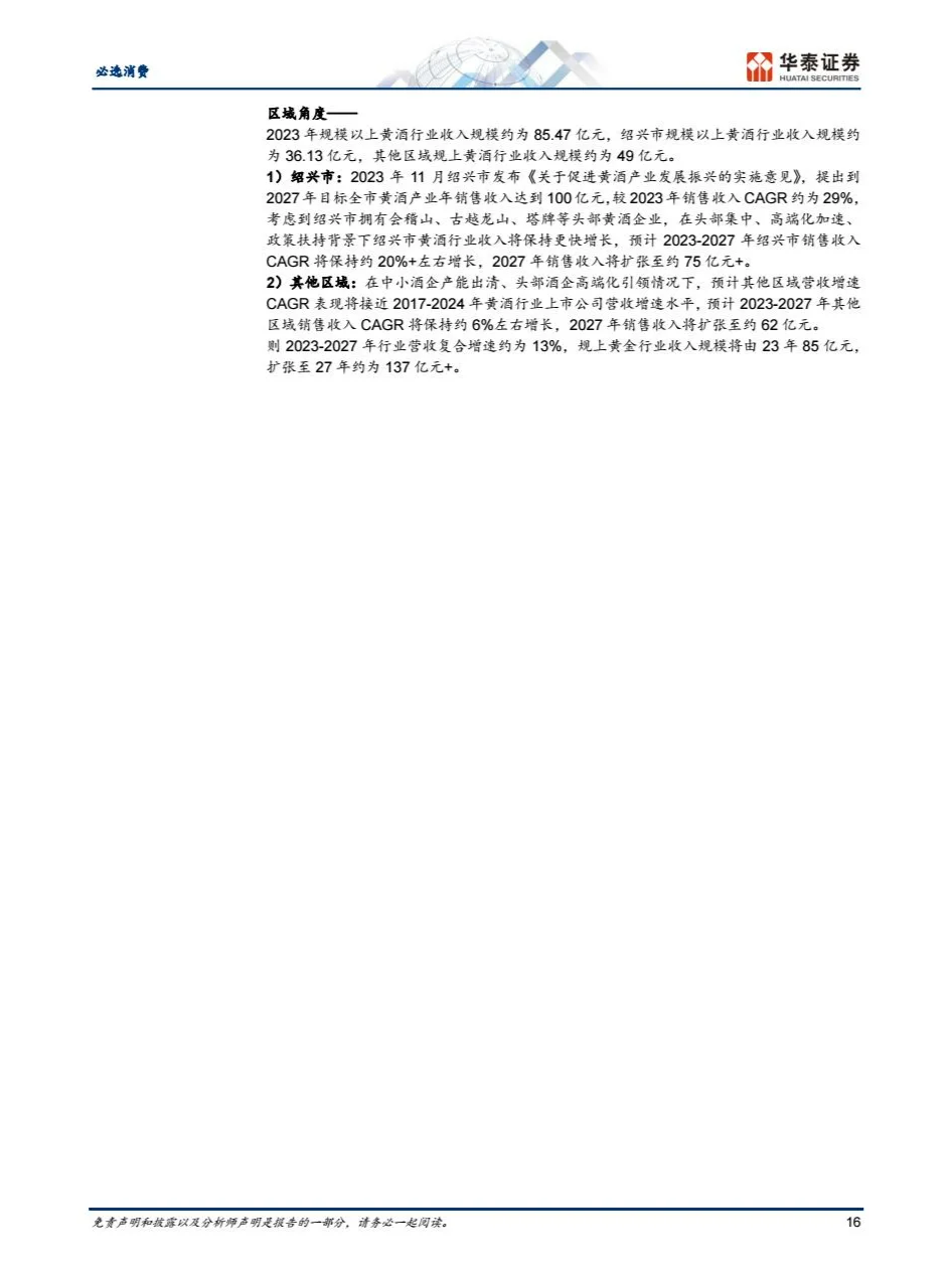 2025黄酒行业报告