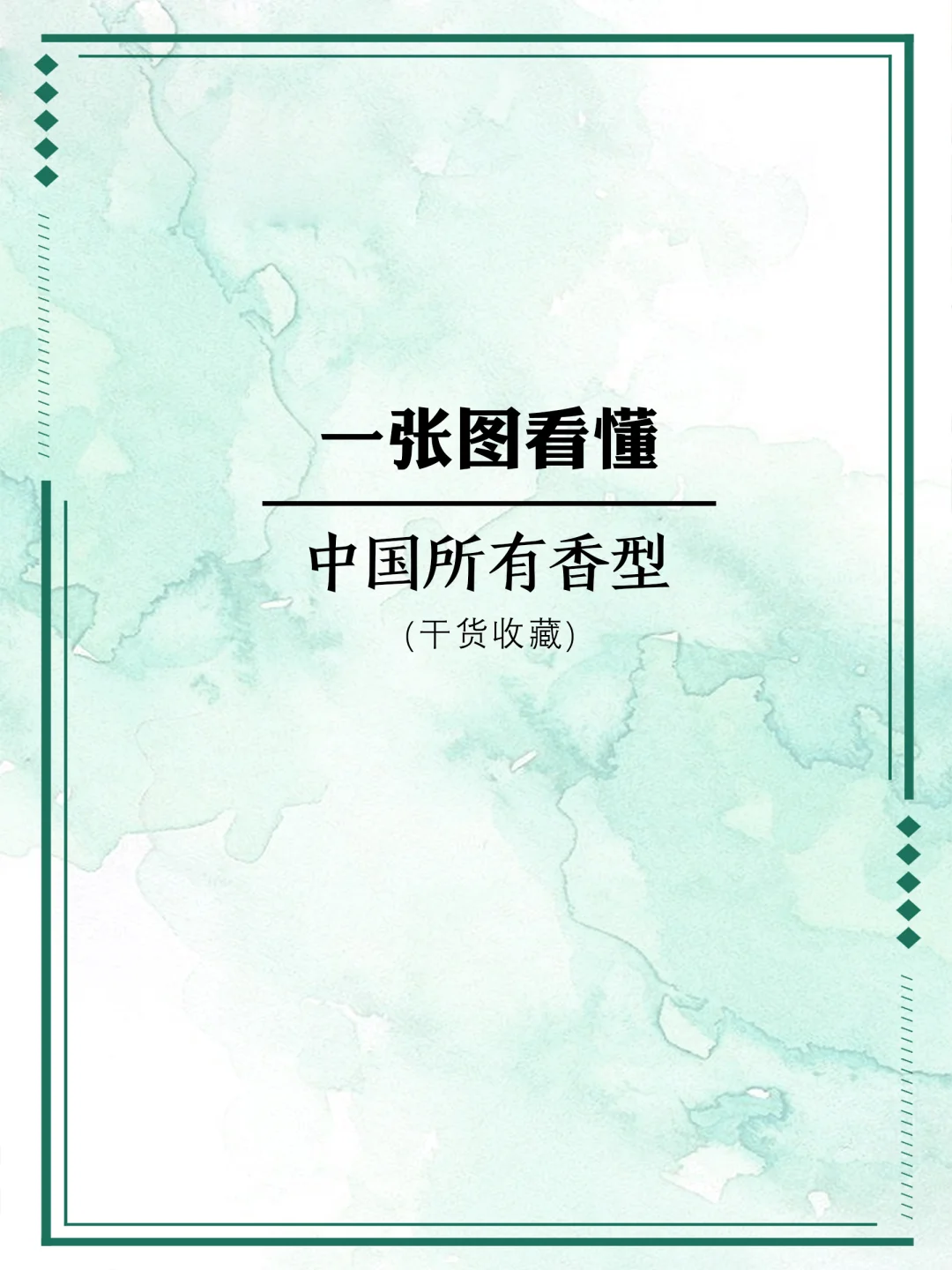 1张图了解中国白酒香型
