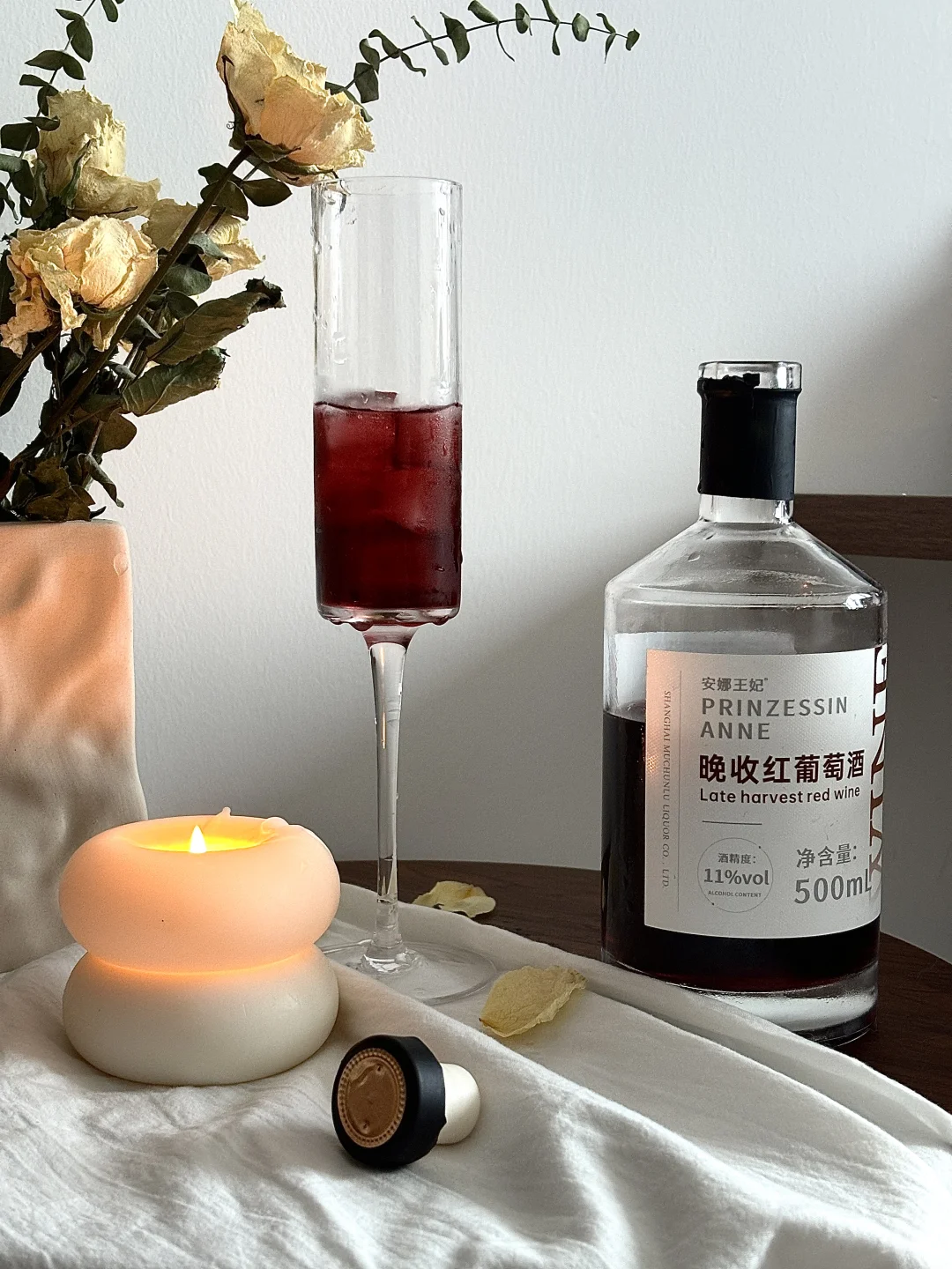 不想拥有太多情绪 一杯红酒?配音乐?
