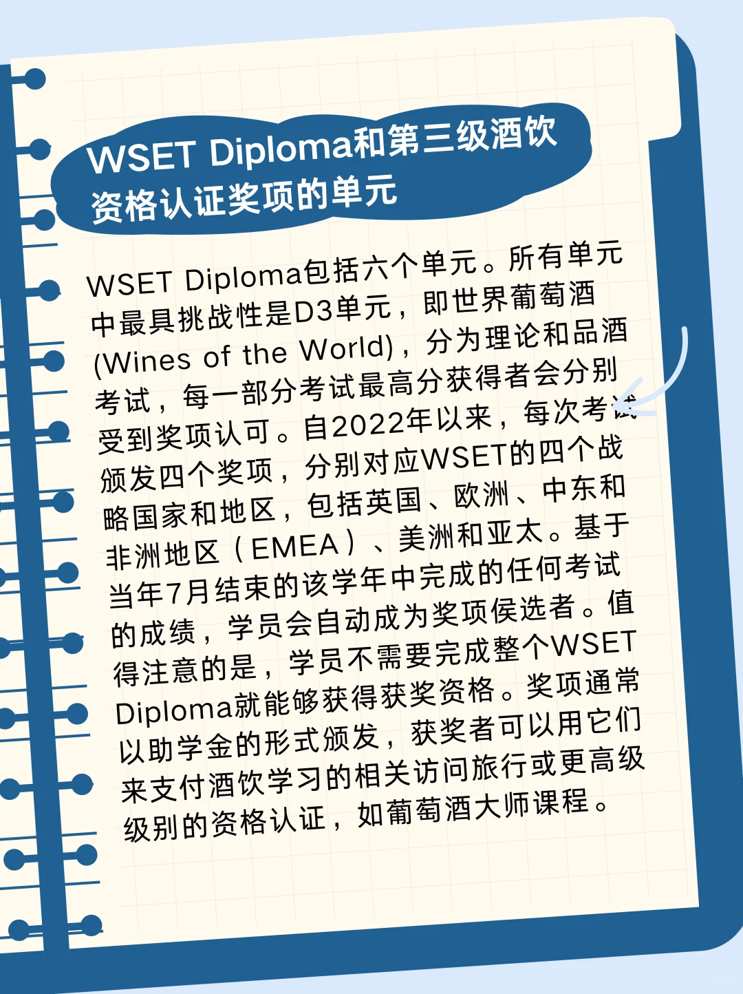 WSET奖项：开启酒饮行业新机遇