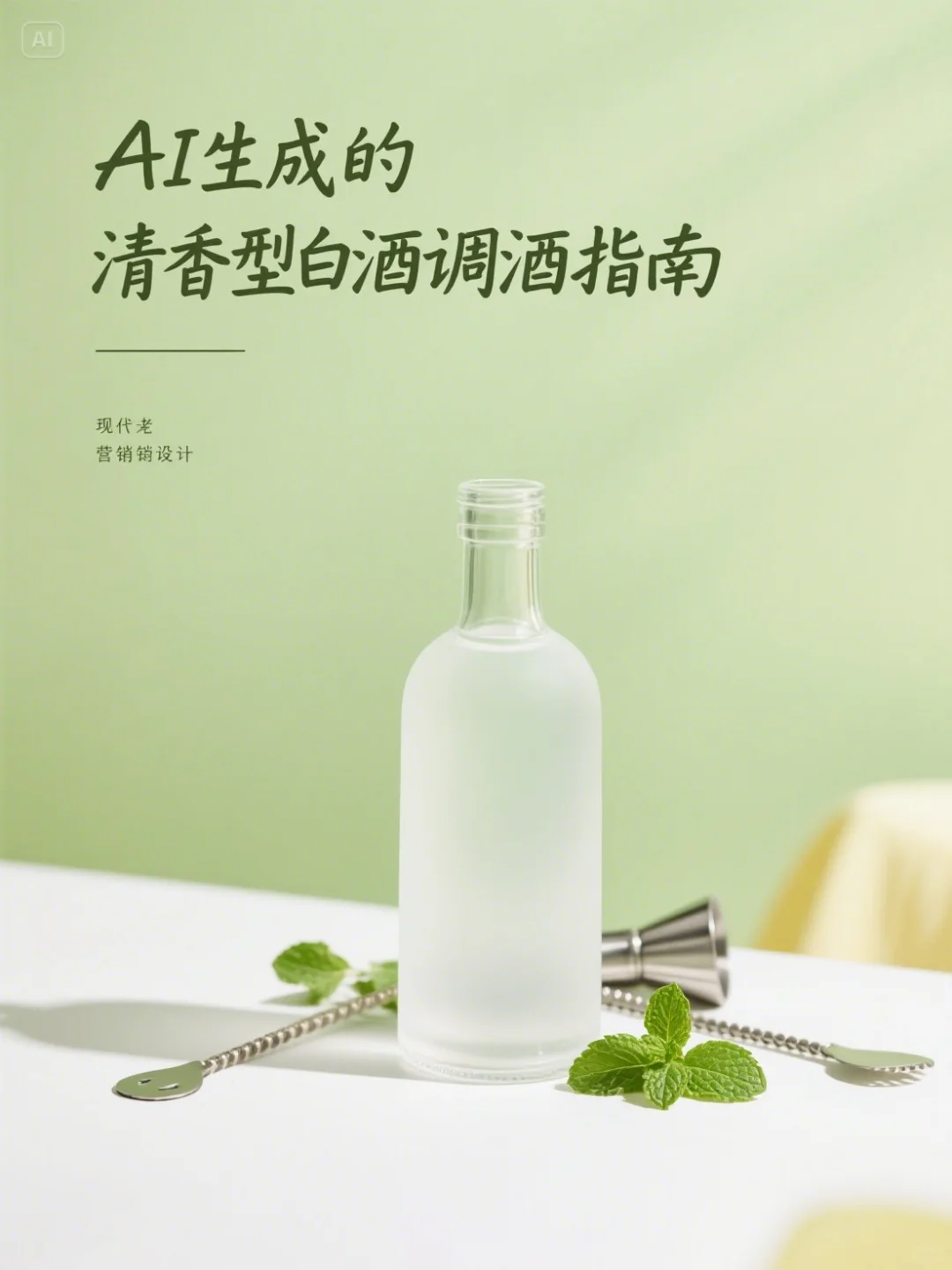AI生成的清香型白酒调酒指南