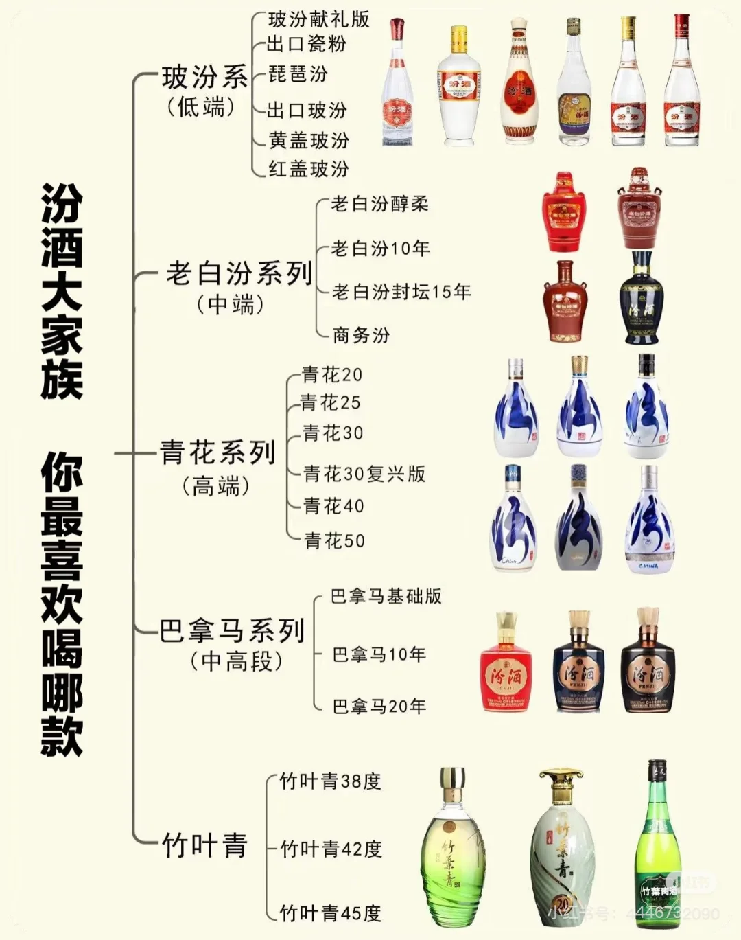 带你认识汾酒大家族