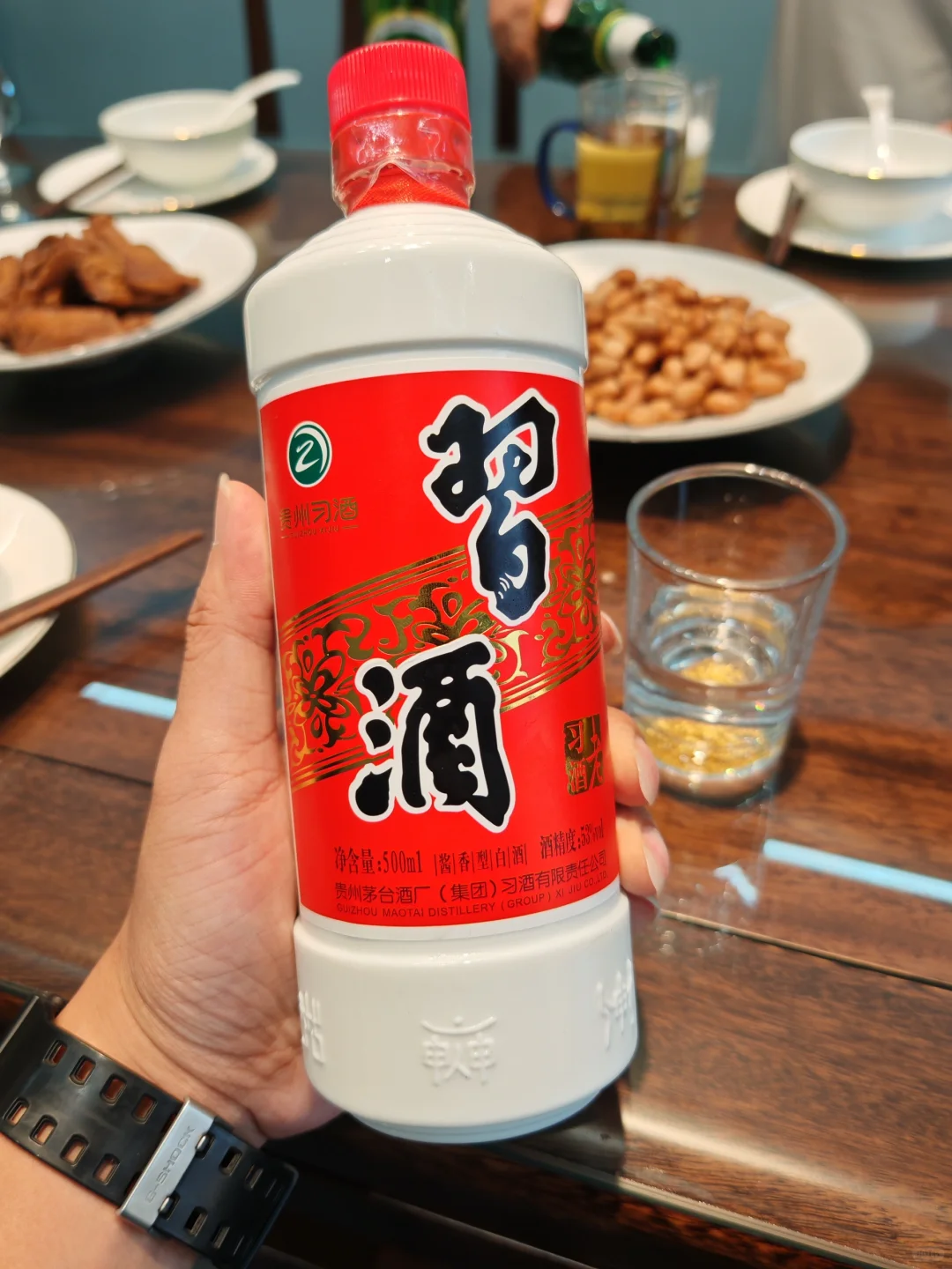 入口酱味十足 回甘微酸 回味略短
