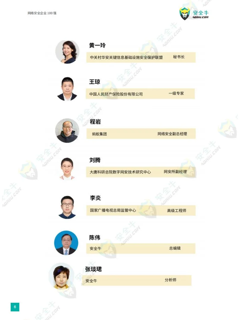 网络安全企业 100 强：实力榜单，洞察趋势