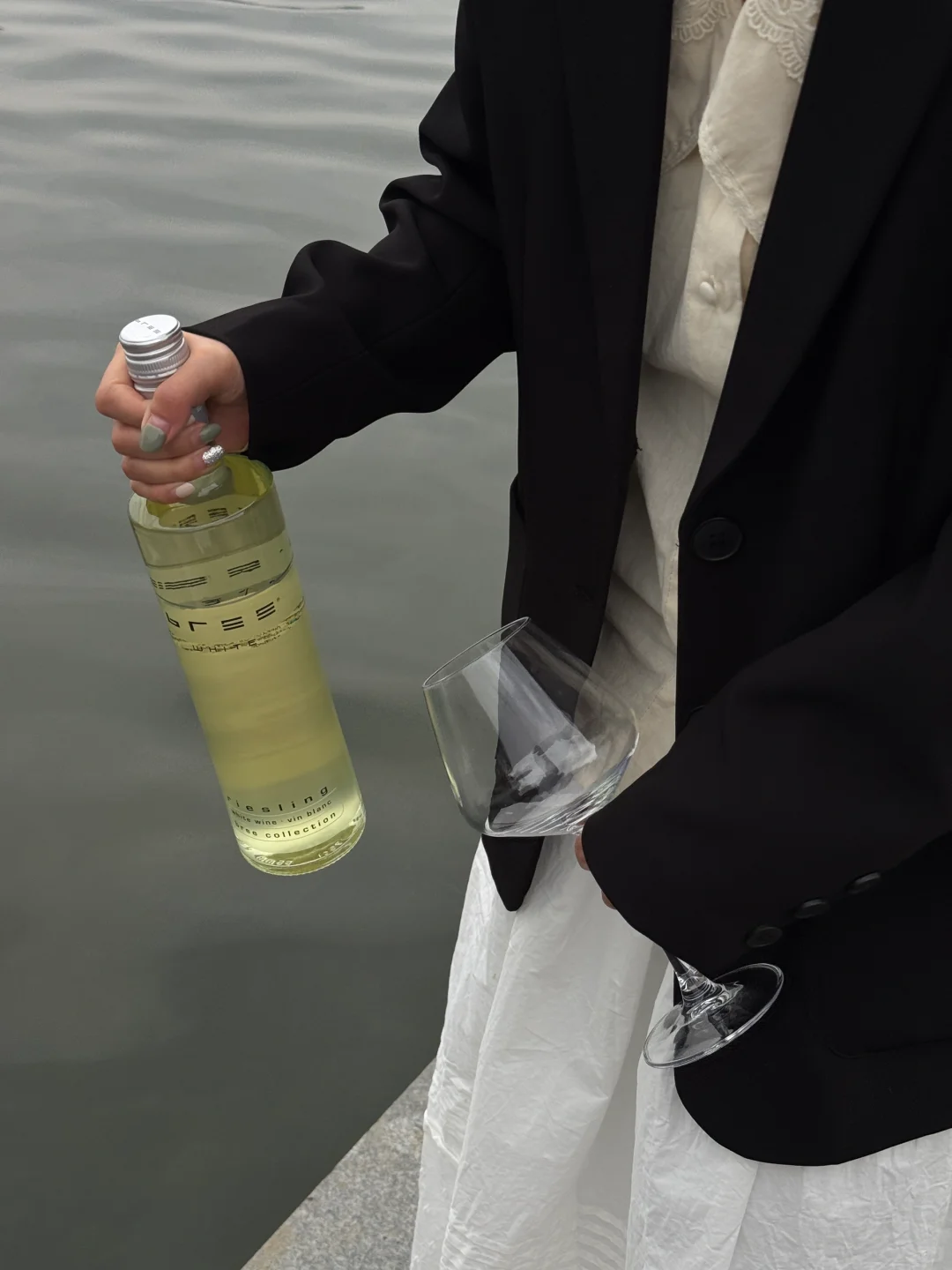 春日湖边