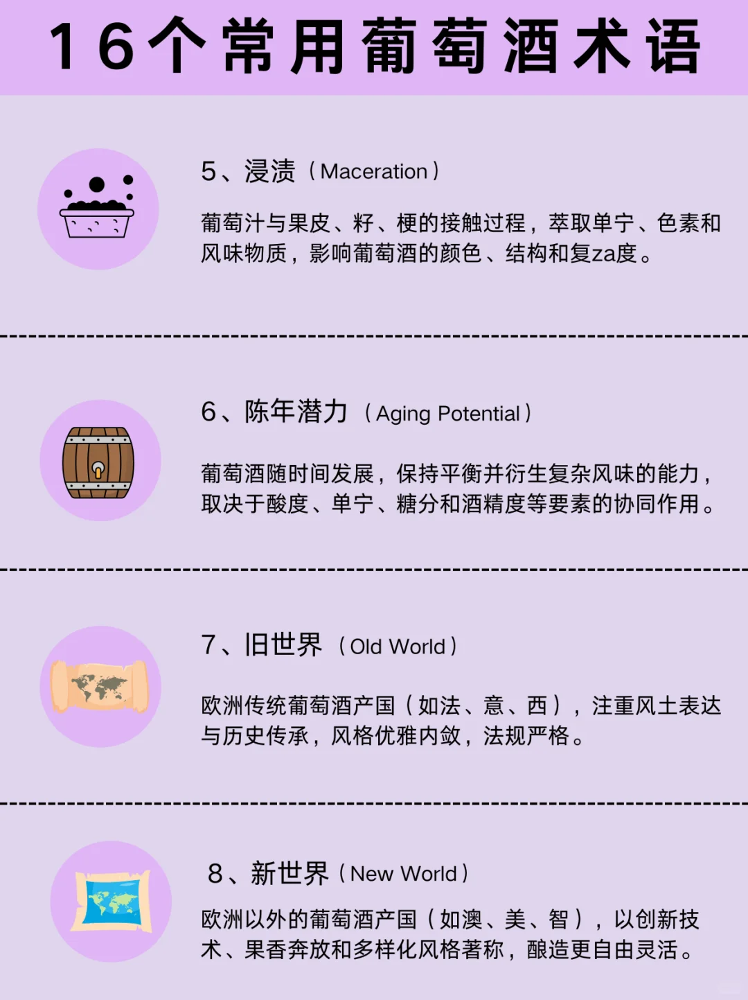 16个葡萄酒常用术语?看完带你玩转葡萄酒?