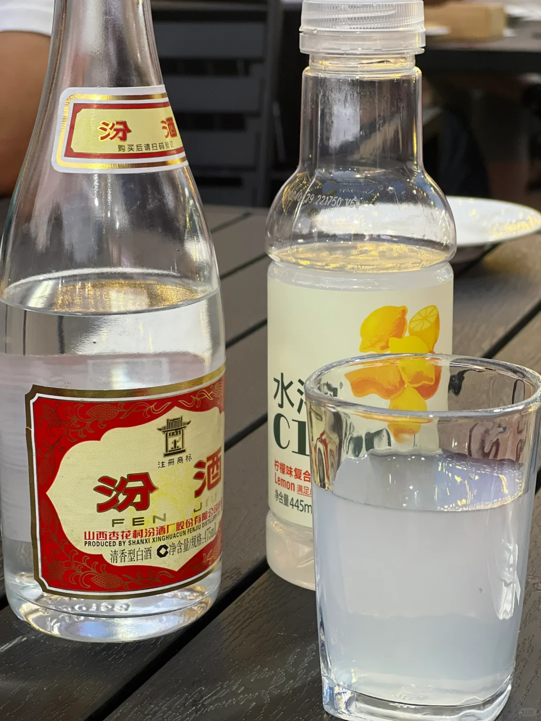 一瓶喝了两个多月的小波汾～