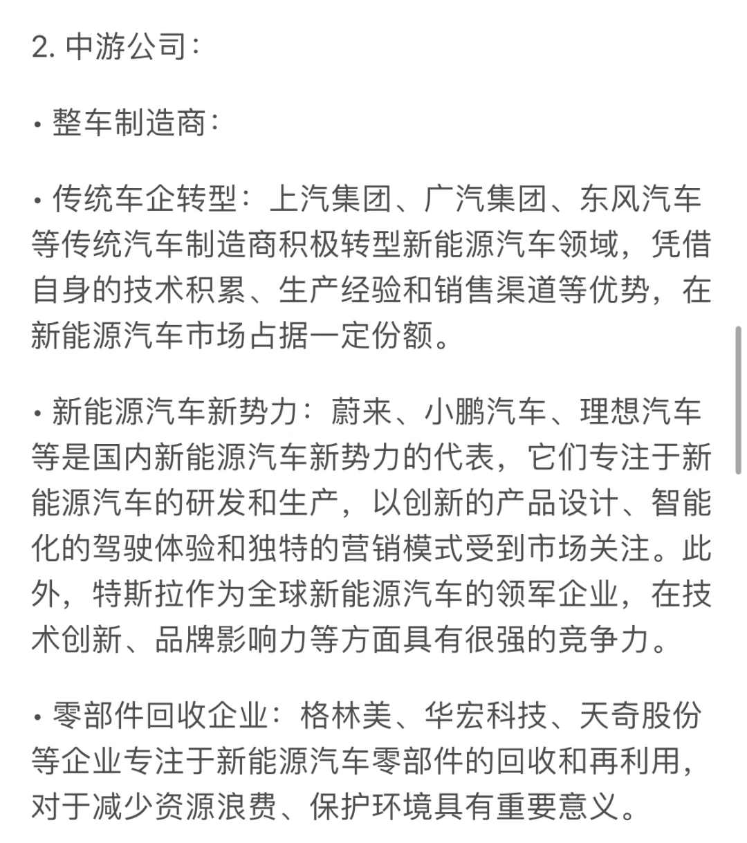 新能源六大行业赛道，独角兽企业汇总