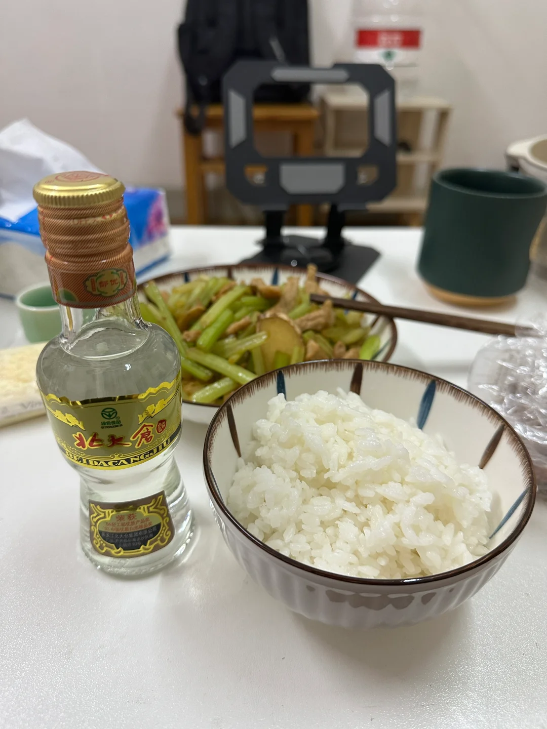 今晚喝北大仓部优